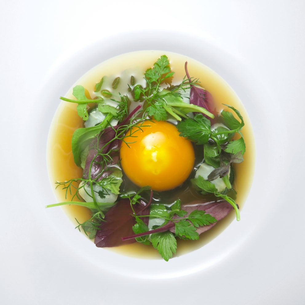 Photogallery






Enrico Crippa, Piazza Duomo, Alba (Cuneo)

Prawn and radicchio from Treviso cocktail – It’s a take on prawn cocktail with radicchio from Treviso first vacuum cooked and then opened as if it were a water lily. The prawn is seasoned with smoked pancetta cooking water. Then prawn bisque and a drop of shiso vinegar. Hence the classic dish acquires a new dimension, seasoned with choron sauce, which is basically a Béarnaise sauce with tomato









Andrea Ribaldone, I Due Buoi, Alessandria

Fassone beef agnolotti – Subtitle: “Memories of a trip to Japan”. Because I unite a true Piedmontese classic with a typical Japanese technique, soba in ice. Hence: cold agnolotti, in ice, with the intensity of the stuffing enhanced by the low temperature. I connect with the territory: not having agnolotti in the menu, in Piedmont, is blasphemy. However, I present them almost crispy. I took the recipe from my aunt, from Lu Monferrato, and remembered when as a child I would eat her agnolotti as soon as she made them, still raw and callous









Riccardo Aiachini, La Fermata, Alessandria

Chicken alla Marengo... – It’s an ancient recipe dedicated to Napoleon after the battle he won against the Austrians in June of 1800. With a contemporary take, of course









Davide Palluda, All’Enoteca, Canale (Cuneo)

Salted codf with milk and onion caramel – A veil of pungent and sweet caramel, with dried onion amplifying its flavour, on top of the salted cod cooked with milk. A sumptuous and intrigating dish, with white and milky tones, connected with my past and the history of many regions that don’t have any sea but have always been dreaming of it when cooking









Marc Lanteri, Al Castello di Grinzane, Grinzane Cavour (Cuneo)

Marco Martini’s Fassone steak tartare, light whole grain mustard mayonnaise and Parmigiano matured 30 months – This dish is a classic from the Langhe, to which I give a touch of France thanks to the light whole grain mustard mayonnaise









Barbara Scabin, Blupum, Ivrea (Torino)

L'isola galleggiante dei cugini d'Oltralpe rivisto al contrario [The floating island of the cousins from the other side of the Alps, seen upside down] – Quoting Wikipedia: it’s a relatively light and moderately sweet dessert, so much so that if prepared with the necessary attention, it can also be eaten by people suffering from diabetes, cardiac and celiac diseases









Marco Rossi, La Mugnaia, Ivrea (Torino)

Testacoda – These are cheeks cooked very slowly, tail wrapped in cabbage and fillet tataki with horseradish. In other ways, it’s Piedmontese fassone from the Langhe to Japan…









Marta Grassi, Tantris, Novara

Prospettiva nord: baccalà e culatello s’incontrano [Looking North, salted cod and culatello meet] – Two elements, two Northern regions, the former sober and simple, the latter opulent, meet and melt









Antonino Cannavacciuolo, Villa Crespi, Orta San Giulio (Novara)

Prawns, egg and tomato – My personal play with marine textures. This fake mini sunny side up egg is my south with earthly aromas such as tomato and inside a tartare of raw prawns. Red prawn from Sicily is still one of my favourite crustaceans, it’s a part of my life (photo credits Viaggiatore Gourmet)






