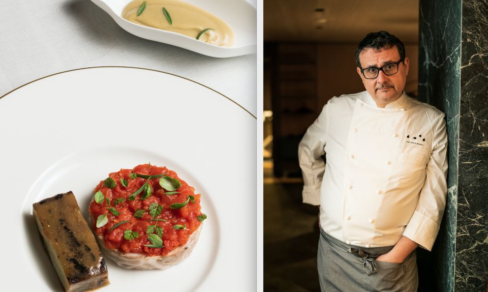 La Royale di coniglio all’Ischitana di Aria, il nuovo ristorante di Paolo Barrale