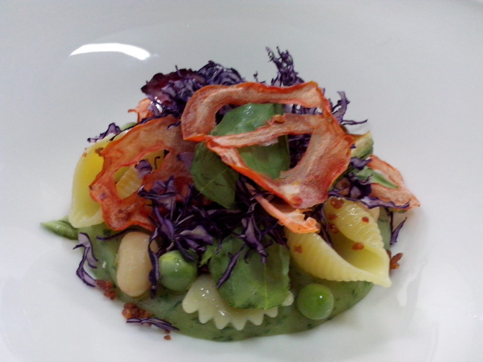 Photogallery






Gianni Dezio, Tosto, Atri (Teramo)

Tortelli with artichokes, fondue of pecorino from Atri, mint and liquorice. Liquorice and mint unite so as to enhance one of the most important vegetables in Italian cuisine









Valerio Centofanti, L'Angolo d'Abruzzo, Carsoli (L'Aquila)

Pappardelle with gelded lamb with pecorino from Alta Valle del Turano. The lamb is gelded before it is two months’ old and raised for 18 months. A dish full of emotions and sensations that has disappeared from Italian kitchens (in the picture, the gelded lamb)









Niko Romito, Reale Casadonna, Castel di Sangro (L'Aquila)

Because it’s the proof that constant research in the kitchen (in this case applied to cutting and macerating cabbage) can pull down the "wall" of vegetal representation and give new and powerful solutions in terms of structure and taste. Creating surprise and deep emotion. For me, it represents a new phase









Mattia Spadone, La Bandiera, Civitella Casanova (Pescara)

Vegetables cooked in salt. I worked on cooking in salt only using vegetables (from our kitchen garden). It may seem banal but I’ve been working on this for over 3 months: these are roots and leaves presented in different textures, crispy, mashed and thinly diced









Patrizia Corradetti, Zenobi, Colonnella (Teramo)

Meat and spinach ravioli with Neapolitan genovese sauce. I needed to include in the mid-August menu a first course with filled pasta that would still be traditional






