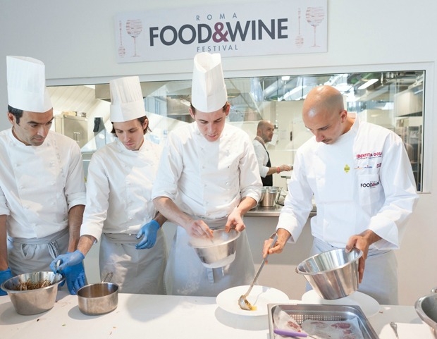 Roma Food & Wine, 18 great chefs