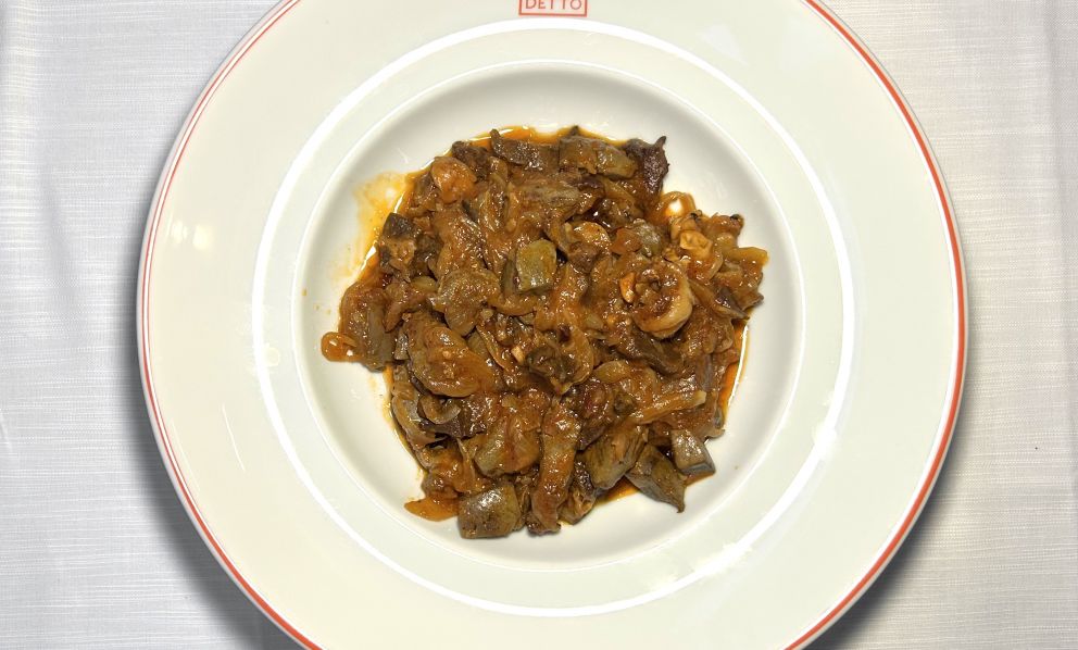 Ma che buona la Coratella d'abbacchio con cipolle (anche a Milano)