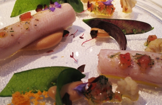 Galleria fotografica






Appetizer di chanterelle (saporiti come i nostri finferli) e germogli dell'orto





