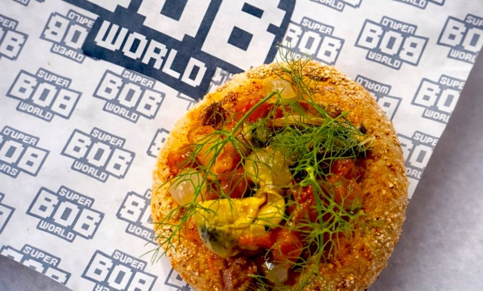 L'originale (e squisita) pizza di Roberto Davanzo che omaggia Calabria e Puglia