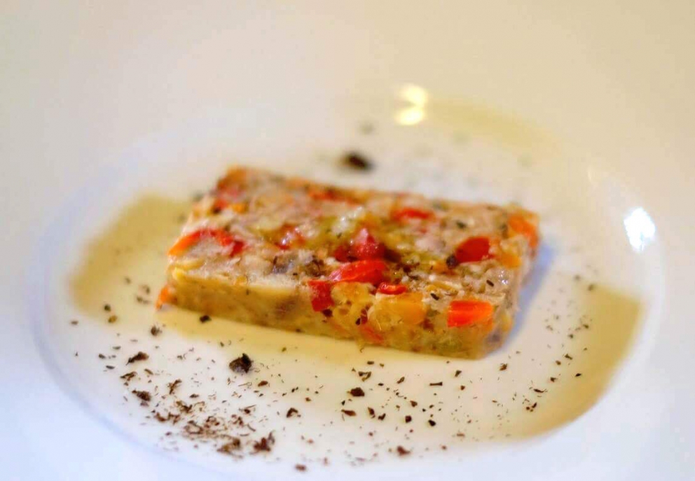 Photogallery






Enrico Crippa, Piazza Duomo, Alba (Cuneo)

Prawn and radicchio from Treviso cocktail – It’s a take on prawn cocktail with radicchio from Treviso first vacuum cooked and then opened as if it were a water lily. The prawn is seasoned with smoked pancetta cooking water. Then prawn bisque and a drop of shiso vinegar. Hence the classic dish acquires a new dimension, seasoned with choron sauce, which is basically a Béarnaise sauce with tomato









Andrea Ribaldone, I Due Buoi, Alessandria

Fassone beef agnolotti – Subtitle: “Memories of a trip to Japan”. Because I unite a true Piedmontese classic with a typical Japanese technique, soba in ice. Hence: cold agnolotti, in ice, with the intensity of the stuffing enhanced by the low temperature. I connect with the territory: not having agnolotti in the menu, in Piedmont, is blasphemy. However, I present them almost crispy. I took the recipe from my aunt, from Lu Monferrato, and remembered when as a child I would eat her agnolotti as soon as she made them, still raw and callous









Riccardo Aiachini, La Fermata, Alessandria

Chicken alla Marengo... – It’s an ancient recipe dedicated to Napoleon after the battle he won against the Austrians in June of 1800. With a contemporary take, of course









Davide Palluda, All’Enoteca, Canale (Cuneo)

Salted codf with milk and onion caramel – A veil of pungent and sweet caramel, with dried onion amplifying its flavour, on top of the salted cod cooked with milk. A sumptuous and intrigating dish, with white and milky tones, connected with my past and the history of many regions that don’t have any sea but have always been dreaming of it when cooking









Marc Lanteri, Al Castello di Grinzane, Grinzane Cavour (Cuneo)

Marco Martini’s Fassone steak tartare, light whole grain mustard mayonnaise and Parmigiano matured 30 months – This dish is a classic from the Langhe, to which I give a touch of France thanks to the light whole grain mustard mayonnaise









Barbara Scabin, Blupum, Ivrea (Torino)

L'isola galleggiante dei cugini d'Oltralpe rivisto al contrario [The floating island of the cousins from the other side of the Alps, seen upside down] – Quoting Wikipedia: it’s a relatively light and moderately sweet dessert, so much so that if prepared with the necessary attention, it can also be eaten by people suffering from diabetes, cardiac and celiac diseases









Marco Rossi, La Mugnaia, Ivrea (Torino)

Testacoda – These are cheeks cooked very slowly, tail wrapped in cabbage and fillet tataki with horseradish. In other ways, it’s Piedmontese fassone from the Langhe to Japan…









Marta Grassi, Tantris, Novara

Prospettiva nord: baccalà e culatello s’incontrano [Looking North, salted cod and culatello meet] – Two elements, two Northern regions, the former sober and simple, the latter opulent, meet and melt









Antonino Cannavacciuolo, Villa Crespi, Orta San Giulio (Novara)

Prawns, egg and tomato – My personal play with marine textures. This fake mini sunny side up egg is my south with earthly aromas such as tomato and inside a tartare of raw prawns. Red prawn from Sicily is still one of my favourite crustaceans, it’s a part of my life (photo credits Viaggiatore Gourmet)









Christian Milone, Trattoria Zappatori, Pinerolo (Torino)

Egg and eggs – Egg yolk with truffle, caviar, celery broth and parsley buttons... with herbs. There’s a world inside, it pulls down prejudgements and popular beliefs having everyone’s taste agree









Christian Meloni Delrio, Casa Baladin, Piozzo (Cuneo)

A cage made with quinoa, scampi and burrata – A simple yet flavourful dish, perfectly matched with our Wayan beer, a saison with scents of pepper









Davide Scabin, Combal.zero, Rivoli (Torino)

Saltimbocca alla Combal.zero – When you see a slice of prosciutto and some sage on top of a slice of meat you know it’s a "saltimbocca alla romana”. As of today, when you see a slice of prosciutto and some sage on a pasta lasagna (the egg-pasta must be at least 4 mm thick), you’ll know it’s a “saltimbocca alla Scabinsky”. The only variation: 3 different prosciuttos are used, one from Piedmont, one from Parma and one from Tuscany (from the great Fracassi)









Igor Macchia, La Credenza, San Mauro Torinese (Torino)

Felicetti Conchiglioni with squid ink, mussels, potatoes, chicory and candied ginger – All the flavour of Italian tradition plus the lightness of the Japanese one









Luca Zecchin, Guido da Costigliole, Santo Stefano Belbo (Cuneo)

Steamed and then roasted duck thigh with Abate pears, honey and pepper from Val di Maggia – A dish that encloses our tradition and connects our borders in Italy









Ugo Alciati, Guido, Serralunga d'Alba

Cardoons pears and anchovies – An unusual and intriguing pairing, the meeting of three Piedmontese ingredients that aren’t normally matched: hunchback cardoons from Nizza Monferrato, Madernassa pear and salted anchovy









Massimiliano Musso, Cà Vittoria, Tigliole d’Asti (Asti)

Rabbit, artichokes, liquorice and vegetal notes – I’m proud of this dish because in Piedmontese tradition roasted rabbit is always present in the Sunday lunch menu. I enriched it with a modern cooking technique (that is to say low temperature), pairing it with artichokes cooked in a vacuum with oil aromatised with toasted and blended peels and a liquorice mayo. Finally herbs, a vegetal touch coming from my kitchen garden









Claudio Vicina, Casa Vicina a Eataly, Torino

Kabuki 2013 – From 2013 onwards, it has undergone many changes. It’s a complete main course in terms of nutrients and calories. It was born as a starter in ancient times (tartrà). It then became more refined, in the shape of a pie, and today it’s a complete vegetarian dish. It’s called Kabuki because of it’s an explosion of colours, vegetables (4 or 5) and flavour. We serve it thus: a pie made with courgettes and Grana Padano matured 24 months in the centre of the dish. Finally, on top of the pie, we carefully put the egg yolk breaded with brioche crumbles fried in extra virgin olive oil









Matteo Baronetto, Del Cambio, Torino

Lasagne with sea lettuce and veal meat sauce (without tomato) – The sea lettuce lasagne is an almost natural and spontaneous version of Gualtiero Marches’s lasagne made with green pasta and pheasant meat sauce which I made again and again. It is natural and spontaneous in that the idea is not of giving a new take on the classic lasagne but a chance to a celiac to taste the primary taste of lasagne. The sea lettuce in fact shows no difference with the classic Italian green coloured pasta









Marcello Trentini, Magorabin, Torino

Puntarelle/Burrata/Anchovies- A delicious and complex snack uniting North and South... Hanging in the balance between bitter, sapid, sweet and umami









Alessandro Mecca, Spazio 7 – Torino

Pork belly, apple, oyster and ear – A journey across strong and delicate flavours, where the tradition of my territory is renewed in the dish by meeting the sea (photo by Edoardo Gatti)









Stefano Borra, Vo, Torino

Jerusalem artichoke cooked in two ways, cardoons au gratin, rabbit meat sauce, white truffle – My bagna caoda, served in a "balon”









Marco Sacco, Piccolo Lago, Verbania

Bottoni di lago – A dish that brings back the memory of the days spent by the lake as a child









Maurizio Macario, Nazionale, Vernante (Cuneo)

Smoked fario trout, its roe, acid curdle and gomasio – A new dish, Occitan-style. The iridea trout from the Maritime Alps is lightly smoked, served in a crispy cannolo (like a savoury version of chiacchiere), slightly sour goat’s and cow’s milk cream, with gomasio adding a sapid note









Christian and Manuel Costardi, Cinzia - Da Christian e Manuel, Vercelli

iNvidia – A sweet by Manuel, who created a new word: "cuocodolce". In his evolution, he’s getting closer and closer to the kitchen and his sweets are becoming real courses. This cake is born from the use of endive as a container for a cream of liquorice, plus almonds and capers









Agostino Buillas, Café Quinson, Morgex (Aosta)

Non di solo fumo... [More than smoke] – The disregarded veal sweetbreads deserve more! Served on a sour cream with chives, herring roe and juniper smoke









Federico Zanasi, Snowflake del Principe delle Nevi, Cervinia (Aosta)

Stewed cabbage, camomile, goat Hollandaise with burnt almonds and white truffle – I’m proud of this dish because I made an undervalued vegetable nobler, and upturned the concept of vegetables as a side dish. In this case the taste of the meat is a side to the vegetable









Serenella Medone, Al Solito Posto, Bogliasco (Genoa)

Black cabbage ravioli with local fish, raw and cooked – When there’s no prebuggiun to make pansoti… These ravioli are made with stewed black cabbage fried with diced local fish and served with raw bonito. The idea is to substitute the mixed wild herbs – which we call prebuggiun – with a seasonal vegetable and transform it into a seafood dish









Marco Visciola, Il Marin di Eataly Genova, Genoa

Cappon Magro 2.0 – A great classic from Liguria re-interpreted thanks to an experience and journey across traditions and ancient fermentation techniques from Korean cuisine (photo by Francesco Zoppi)






