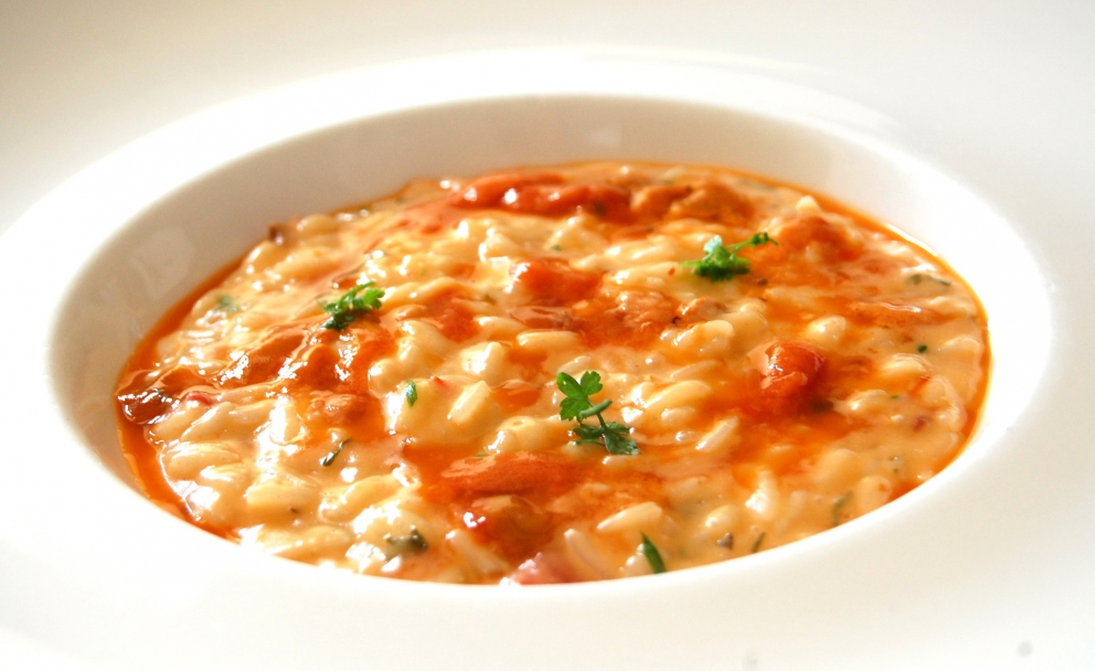 Photogallery






Gianni Dezio, Tosto, Atri (Teramo)

Tortelli with artichokes, fondue of pecorino from Atri, mint and liquorice. Liquorice and mint unite so as to enhance one of the most important vegetables in Italian cuisine









Valerio Centofanti, L'Angolo d'Abruzzo, Carsoli (L'Aquila)

Pappardelle with gelded lamb with pecorino from Alta Valle del Turano. The lamb is gelded before it is two months’ old and raised for 18 months. A dish full of emotions and sensations that has disappeared from Italian kitchens (in the picture, the gelded lamb)









Niko Romito, Reale Casadonna, Castel di Sangro (L'Aquila)

Because it’s the proof that constant research in the kitchen (in this case applied to cutting and macerating cabbage) can pull down the "wall" of vegetal representation and give new and powerful solutions in terms of structure and taste. Creating surprise and deep emotion. For me, it represents a new phase









Mattia Spadone, La Bandiera, Civitella Casanova (Pescara)

Vegetables cooked in salt. I worked on cooking in salt only using vegetables (from our kitchen garden). It may seem banal but I’ve been working on this for over 3 months: these are roots and leaves presented in different textures, crispy, mashed and thinly diced









Patrizia Corradetti, Zenobi, Colonnella (Teramo)

Meat and spinach ravioli with Neapolitan genovese sauce. I needed to include in the mid-August menu a first course with filled pasta that would still be traditional









Nadia Moscardi, Elodia nel Parco, L'Aquila

Textures of pasta and vegetable garden. It is inspired by Le Virtù, an ancient soup from Abruzzo that was made by the bride for the future mother-in-law to prove her virtues in the kitchen










William Zonfa, Magione Papale, L'Aquila

Castratissimo. Gelded meat is very popular in Abruzzo. The sauce you see is a dehydrated “veil of gelded meat sauce”, wrapping the soft meat. Upon contact with the heat and humidity of the meat, it is rehydrated and gives life to the memory of meat chops coming out from the sauce itself









Cinzia Mancini, Bottega Culinaria Biologica, San Vito Chietino (Chieti)

Pescatrice noir. My territory and the elements defining it: sun, rocks, sea, wind and fire









Stefania Di Pasquo, Locanda Mammì, Agnone (Isernia)

Raspberry mousse with caramelised white chocolate and hazelnuts. It’s a non-sweet sweet, a dessert that represents a change from the classic desserts I have in the menu. It represents my current desire for change









Felice Sgarra, Umami, Andria

Cream of cannellini beans and scampi with lemon sourness. A fresh course but also one that is suitable for every occasion
 









Antonio Scalera, La Bul, Bari

Home-smoked mackerel, toasted walnuts, jam and gelatine of friggitelli peppers. Blue tailed fish: poor, from the tradition and history of Apulia. Cinderella becomes the queen on our table









Giovanni Lorusso, Memory resort, Bisceglie (Barletta, Andria e Trani)

Sea bass, smoked Jerusalem artichoke, green affilla and sesame praliné. The fish, the aroma of almonds, the sauce of smoked Jerusalem artichoke, the aroma of the baby peas that have just sprouted and the sesame praliné adding sweetness and balsamic notes









Teresa Galeone Buongiorno, Già Sotto l'Arco, Carovigno (Brindisi)

Pink gnocchi with pesto heart, ricotta and puffed beetroot. A voluptuous mix of colours and flavours









Antonella Ricci and Vinod Sookar, Al Fornello da Ricci, Ceglie Messapica (Brindisi)

Drops of ricotta on a pesto of wild chards, crispy pancetta and pepper smoked with apple wood. The brackish note of the chards enhances the milky taste of the ricotta, strictly produced by Mrs Anna Argentiero. In this season there’s the best ricotta and wild chards. In the menu until April









Francesco Nacci, Botrus, Ceglie Messapica (Brindisi)

I wanted to be a chop. Smoked carpaccio with olive leaves where the "thinness" substitutes the "long cooking time" and the creams with classic flavours (tomato, pecorino, capers) give it the softness and succulence of a homemade "braciola al sugo" (chop with tomato sauce)
 









Filomena Silibello, Cibus, Ceglie Messapica (Brindisi)

Quail soup with simeto durum wheat, chicory and wild scattapietre. The hunting tradition of this territory and the richness of wild herbs induced our grandmothers to serve all that nature had to offer locally






