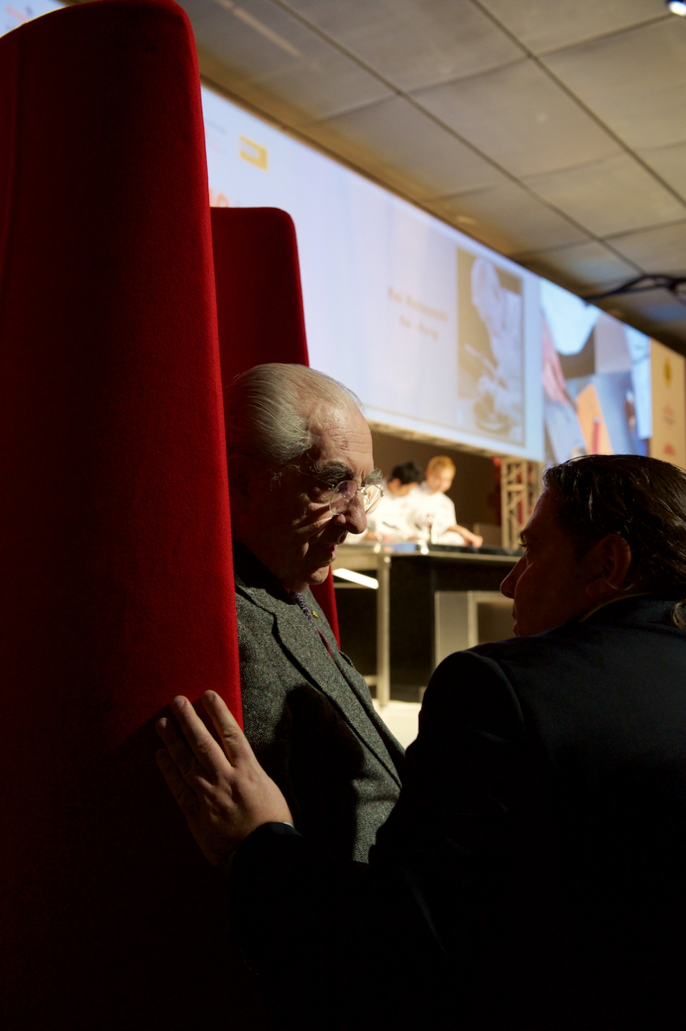 Photogallery






RUSSIAN DEBUT. Viola Cateni of Identità Golose with Vladimir Mukhin, White Rabbit in Moskow








SUBLIMATION OF LEFTOVERS. Massimo Bottura








SOUTHERN UNITED STATES. Sean Brock of Husk, Charleston








HEALTH AND TASTE. Heinz Beck and Francesca Barberini








EL COQ's CREST. Lorenzo Cogo, El Coq in Marano Vicentino








BLUE LAGOON. Lionello Cera, Antica Osteria Cera, Campagnia Lupia (Venice)








CHICKENS AND STARS. Gian Pietro Damini, Damini e Affini, Arzignano (Vicenza)








SILENCE AND BEAUTY. Kei Kobaiashi, a Japanese pastrychef in Paris








A HOMAGE TO GREAT SPANISH CHEFS. Josep Maria Rodriguez Guerola from Barcelona








THE TASTY KILOMETRE. Corrado Assenza, Caffè Sicilia, Noto (Siracusa)








VEGETARIAN ASCESIS. Pietro Leemann, Joia, Milan








KING OF THE KITCHEN GARDEN. Enrico Crippa, Piazza Duomo, Alba (Cuneo) 








GEOMETRICAL INTELLIGENCE. Davide Scabin, Combal.zero, Rivoli (Torino)








ETHICS AND RESPONSIBILITY. Davide Oldani, D'O, Cornaredo (Milan)








ESTEROFILIA? WHAT IS IT? Fabio Pisani e Alessandro Negrini, Aimo e Nadia, Milan








PASSATELLI IN PARADISE. A Massimo Bottura's dish








IN LOVE WITH 'NDUJA. Bryce Shuman, Betony, New York








CHEF AND SOUS-CHEF. Carlo Cracco e Luca Sacchi, Cracco, Milan








PINK BLOOD. PInk bloody rice by Christian Milone, Gastronavicella della Trattoria Zappatori, Pinerolo (Turin)








BEE COOKING. Cristina Bowerman's nest, Glass Hostaria, Rome








A 7 NOTES MENU. Enrico Bartolini, Devero, Cavenago Brianza








ALTITUDINE VERTIGO. Virgilio Martinez, Central, Lima, Perù





