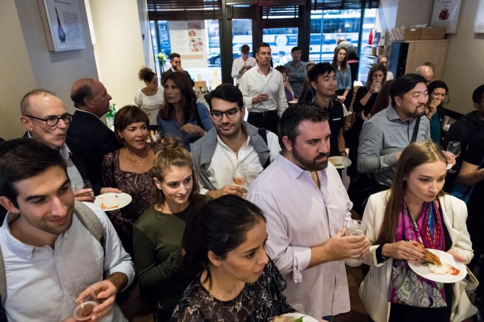 Photogallery






350 guests, divided into six shifts














Virgilio Martinez with assistant Lorenzo Dal Bo









Nicola Farinetti and Corrado Scaglione






