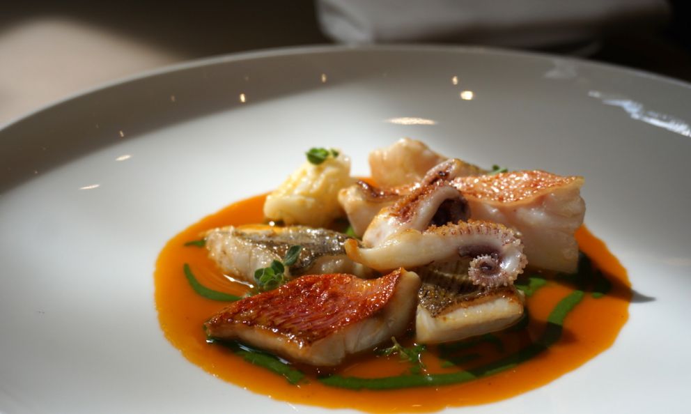 La cucina ligure dello chef Edoardo Traverso a Identità Golose Milano