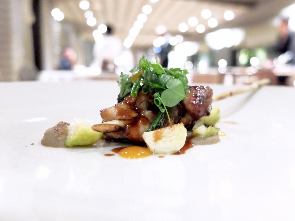 Photogallery






Our journey as portrayed by Tanio Liotta. We start with a long series of entrees, like Sausage from Bra with leeks and cabbage wafer 









Quenelle of scampi, cream of veal brains, catalogna chicory and ginger 









Mousse of parsley and anchovies









Tartufino with hen paté, onions, Porto and powdered mushrooms 









Mozzarellina, tomato and basil









Wafer of Senatore Cappelli wheat, buffalo milk butter and wild fennel









Grissino and salami









Steamed bun, veal tongue and bagnetto rosso









Bread, butter and oil, powdered garlic and Pomodoro









Cauliflower cannolo, mousse of Seirass del Fen, almond and lemon 









Raw amberjack, beetroot in carpione and pepper...









...followed by beetroot "nature"









Toasted bread, butter, Jerusalem artichoke, preserved garlic and white truffle from Alba









Raw meat, turnip tops, sea urchins and Murazzano









Raw meat, broth with white truffle from Alba









Chiocciole di Cherasco, savoy cabbage, lard and “preserved” garlic









Fried Jerusalem artichoke and white truffle from Alba









Egg alla Rossini and white truffle from Alba. The egg is cooked at low temperature. Plus there-s the foie gras mousse, Madeira, pan brioche and balsamic vinegar 









Vitello “tonné”









Vegetables, quail egg, cream of leek, Jerusalem artichoke and mushrooms 









Ravioli “Ris e còi”. Còi means cabbage. It’s based on a poor Piedmontese dish









Spaghetti, hazelnuts, tuna bottarga and ginger 









Plin ai tre arrosti









Tajarin, mountain butter, parmigiano and white truffle from Alba






