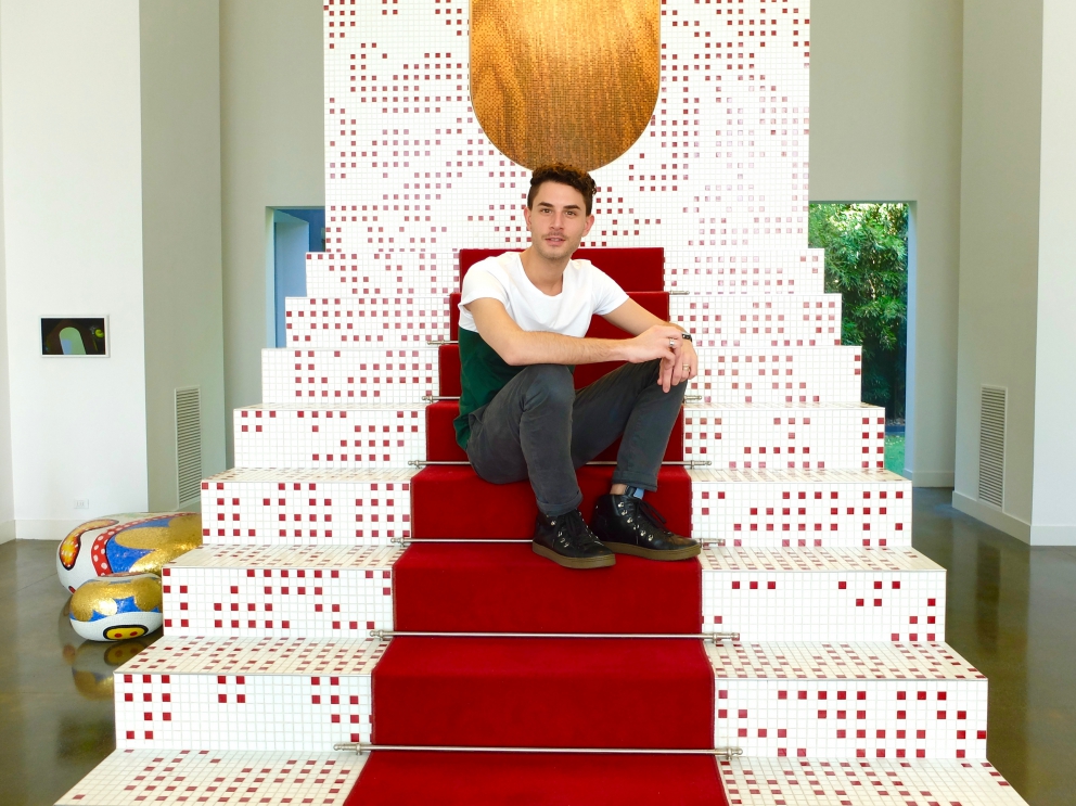 Galleria fotograficaBreakfast at Tiffany&rsquo;s
Seta, pvc, acciaio, cristallo, silicone
Bubbles are forever 
Nylon spalmato, pvc, vetro, alluminio
Make a wish...
Nylon spalmato, pvc, silicone, zucchero, cera
Ready to order? 
Carta fotografica, pvc
Lights, camera, action! 
Velluto di seta, pvc, ottone
Dreams are made of crumbs..
Rasatello di cotone, pvc, pane
Bank robbery
Velluto di seta, pvc, uova di quaglia, vernice acrilica
Bank robbery
Velluto di seta, pvc, uova di quaglia, vernice acrilica
Recipe for success 
Rasatello di cotone, pvc
The big nosh 
Prato sintetico, alluminio, vernice acrilica
The big nosh 
Prato sintetico, alluminio, cotone
The big nosh 
Prato sintetico, alluminio, vernice acrilica
Rock&rsquo;n&rsquo;fork 
Polimero plastico, vernice acrilica, pvc, nylon spalmato, acciaio
Strife & Knife 
Polimero plastico, vernice acrilica, acciaio
Spoon&rsquo;n&rsquo;swoon 
Polimero plastico, vernice acrilica, silicone, pvc, nylon spalmato, acciaio
