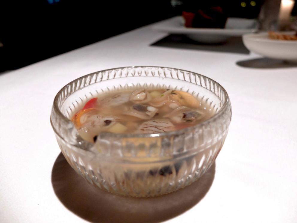 Photogallery






Our dinner at Dattilo. Pictures by Tanio Liotta. Meanwhile, the remarkable toasted bread (made with Senatore Cappelli flour) served with oil butter produced by Ceraudo









Initial meatballs, with ricotta, potatoes and prosciutto...









Fried filo pastry sfogliatella filled with sardella, caciocavallo podolico, thyme, Pachino cherry tomatoes and pistachios from Bronte. Delicious, like the meatballs









Sandwich with maison sesame, podolica burger, salad, ketchup and mayonnaise 









A great, balanced and elegant dish, right away: Snapper, bergamot, silt and pink pepper, that is to say a snapper ceviche, citrus fruits, wild mustard flowers, honey, onion extract

 









Tomato, apple and lemon 









Mullet, bread and orange, an always explosive classic









Potato, pepper and basil: she cooks the potato in ashes, then glaze it with a reduced juice of roasted peppers, then adds basil juice






