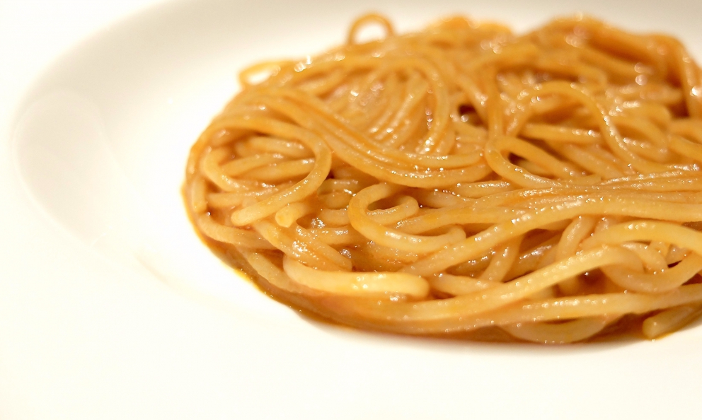 Riccardo Camanini’s spaghettino unto in rosso (and other delicacies)