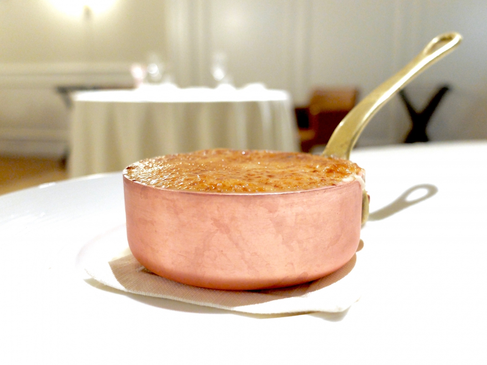 Galleria fotografica






Cannolo di erbe fritto con cavolo nero, sopra una gelatina di carpione (fotogallery di Tanio Liotta)









Melanzana moderna, cotta al forno intera, poi ricomposta. Con foglia di tetragona









Caramella di cipolla, mango e fegato grasso. La cipolla viene seccata per ricavarne un velo, poi messa sulla teglia e completata col ripieno. «E' la tecnica dei brigidini», racconta Bartolini, scusate la rima. Tipici di Lamporecchio, lui è di Larciano, 6 km scarsi di distanza









Patata soffice, uovo e uova









Okra fritta con calamaretto e shiso verde









Gamberi di Santa Margherita in due passaggi...









...con Illusione di mandorle siciliane









Ventresca di tonno e dintorni...









...con Calamaretti in brodo, mela verde e salicornia









Carpaccio di capesante, nocciole piemontesi, topinambur e limone arrostito









Lumache della Lomellina alla salvia e pepe verde "utirancotta Maricha"









Ravioli di arachidi toscane, ricci di mare e ristretto di pollo ruspante









Bottoni di olio e lime con salsa di caciucco









Risotto Arlecchino









Inizia il concerto del piccione: prima il suo petto con tre salse (di capperi, di uva americana, di fegatini, poi il fondo del piccione stesso), quasi tre portate in una. Poi, non in foto, il filetto praticamente a crudo









Ancora piccione, apoteosi: Coscia del piccione, rabarbaro, paté di fegatini e salsa di cereali e cioccolato bianco









Pre dessert: Come un cappero









Intorno al caffè







