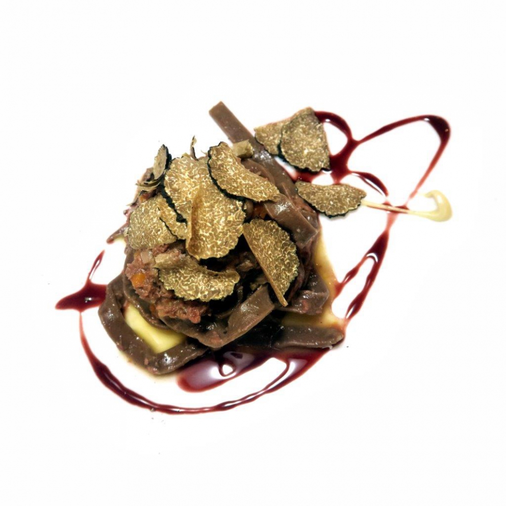 Photogallery






Mario Cornali, Collina, Almenno San Bartolomeo (Bergamo)

Stewed snails from Almenno, fumet of powdered corn from Prato – This dish is the consequence of the meeting with Andrea Togni, a young snail breeder from Almenno. I was inspired by the fact that I had an organic snail farm only two kilometres from home









Antonio Cuomo, Hostaria del Relais San Lorenzo, Bergamo

Dreaming… Cesar salad – We’ve rebuilt a great classic by changing all its textures, with water of Parmigiano, iceberg salad ice cream and confit tomato mousse









Giuliano Pellegrini, Lio Pellegrini, Bergamo

Salad with tripe, tuna, fried polenta, cucumber and white beans from Soragna – Tripe is a dish I wanted to change because I always had a good memory of it. My grandmother Alice made an excellent tripe stew...









Antonio Borruso, Umami, Bormio (Sondrio)

Neve al sole [Snow in the sun] – A dessert uniting saffron, litchi and a white chocolate mousse









Enrico and Roberto Cerea, Da Vittorio, Brusaporto (Bergamo)

Steamed king crab with hazelnut praliné and bottarga – An intriguing and delicious dish, where the white and reddish meat, firm and as sweet as honey, is finely matched by the sapidity of bottarga, much rougher and stronger. All this paired with the fattiness and crispiness of the best hazelnut in the world, the tonda gentile from Cortemilia









Nadia and Giovanni Santini, Dal Pescatore, Canneto sull'Oglio (Mantua)

Mountain potato cream with poached eggs, tuna bottarga, asetra royal caviar and capers – A great dish from Dal Pescatore’s tradition yet conceived and prepared by the new generation in the kitchen, that is to say by Giovanni Santini – photo by Culinaire Saisonnier-Dirk Kerstens









Enrico Bartolini, Devero, Cavenago di Brianza (Monza Brianza)

Risotto Arlecchino – Sauce below, rice on top. A return to the Baroque with a modern interpretation









Daniel Facen, Anteprima, Chiuduno (Bergamo)

Tuna salad with sour egg, purple potatoes and olive oil – It’s like a Salad Niçoise in which the tuna is seared and then cooled in water and ice. The purple potatoes have different textures, in pieces, as a small purée and dehydrated. The tomatoes are confit, the French beans are cooked with ultrasounds, the egg in vinegar and the oil is in a sugar capsule, with anchovies from the Cantabrian Sea









Davide Oldani, D’O, Cornaredo (Milano)

Milanese style apple marrow – Because it represents the tradition of a Milanese “dish” but with the lightness of good modern cooking









Stefano Cerveni, Due Colombe, Corte Franca (Brescia)

Warm spaghetti, scampi, sweet paprika and Calvisius Tradition caviar – Luxury and flavour in a dish full of careful simplicity. The service temperature at 40°C enhances the aromas of and the pleasure to the highest level









Fabio Abbattista, Leone Felice de L'Albereta, Erbusco (Brescia)

Lavarello alla mugnaia, tofeee di cavolfiore e calamondino - This dish is today the most explicit declaration of my cuisine: after 2 years discovering the territory of Franciacorta and thanks to the special relationship developed with <strong>Ferdinando Soardi</strong>, a fisherman in Monte Isola, I chose to give voice to the extraordinary freshwater fish, in this case lavaret









Silvio Salmoiraghi, Acquerello, Fagnano Olona (Varese)

Stewed sturgeon – We love this dish made with sturgeon because it represents the use of freshwater fish in Italy. It’s a version of the sturgeon prepared in Ferrara









Riccardo Camanini, Lido 84, Gardone Riviera (Brescia)

Double buttons with ricotta, anchovies, lemon and turnips – This dish appeared in the menu two weeks ago: it is minimalistic, simple, clean. It offers the classic flavour of ricotta, lemon and anchovies but doesn’t play only with the roundness because it includes the “crispiness” of the turnips. These vegetables, by nature, have irregular fibres; this irregularity can thus be sensed when chewing, and it’s unusual. It’s a double button because it has one slice of turnip below and one on top, and in between there’s the button which is visible – between the translucent slices of turnip – and ready to burst in the mouth









Stefano Baiocco, Villa Feltrinelli, Gargnano (Brescia)

Piglet from Orvieto "alla diavola" – With a cream of wild herbs. The palate is intrigued by the fat and acid notes, the bitter leaves and the spicy touches, the soft and crispy parts...









Fabrizio Ferrari, Al Porticciolo 84, Lecco

Pache Felicetti, grilled scarpette, armoricaine sauce, puntarelle, dried sweet potato and powdered tarragon – Fireworks for the palate lasting all year long!









Alberto Buratti, Koinè, Legnano (Milan)

Rice spaghetti in cagnone – A local classic, cagnone becomes the seasoning for homemade rice spaghetti









Marco Ambrosino, 28 Posti, Milan

Chiajozza – Squilla mantis, oil aromatised with maritime pine tree, sea urchin ice cream, cabbage. A symbol of my origins (Chiajozza is the bay in Procida where I was born)









Vittorio Fusari, Al Pont de Ferr, Milan

Smoked eel from Cabras, daikon, beetroot essence and hazelnut brittle – A recipe from the new menu in which I wanted to enclose my themes. I choose an ingredient, namely eel from Cabras, which comes from sustainable farms, an important form of virtuous economic development. I then use the small agricultural products from the Parco Sud Milano, an agricultural format that is awakening, safeguarding land. Food is the first medicine and daikon is an emblem of this









Viviana Varese, Alice, Milan

Homage to Ángel León - Ángel León, Michelin starred chef from Andalusia, is the only chef in the world to have found the way to extract plankton. I’ve been at his restaurant in El Puerto de Santa Maria, near Cadiz, and his use of plankton when cooking inspired me so this “tribute” was born as a risotto with plankton with a very thick squid broth, a light aioli sauce, garnished with lime and fried squid. I’m proud of this dish because you can taste the sea, and then I discovered a new ingredient I didn’t know: plankton, which in Greek means "vagabond" because it is formed by those organisms that are passively moved by the currents and the waves. When we serve this risotto we used an underplate which is a microscope photo of plankton taken by two marine biologists, brothers Sardet, who are two experts in the field









Matteo Torretta, Asola, Milan

Beef maxi bon with pappa al pomodoro – An evocative dish, with childhood memories and tradition









Hirohiko Shimizu, Basara, Milan

Squid tagliatelle with red prawns, scallops, sea urchins, caviar with olive oil and yuzu juice – I was inspired by spaghetti with seafood. I wanted to make a dish only using raw fish









Guoqing Zhang, Bon Wei, Milan

General’s Zuo Zongtang chicken – A specialty from Hunan. It’s a chicken fried in its skin, seasoned with red chilli pepper (in Hunan they basically put chilli pepper everywhere), tofu marinated in Chinese wine, sugar, salt, abalone sauce and yellow bean sauce. Finally I toss it with sesame oil and garnish it with black sesame









Paolo Pivato, Bottega del Vino, Milan

<em>Cream of peas with burrata, mint and Patanegra fondue</em> – On a crispy and slightly sweet base of sliced toasted almonds, we place the pea cream which adds a velvety feeling. The mint and burrata give a note of freshness, the pea sprouts and the raw peas add a crispiness that recalls the almond base. Finally there’s the Patanegra fondue which gives a strong touch









Luca Pedata, Carlo e Camilla in Segheria, Milan

Le caramelle – Sweets made with ricotta, buffalo milk mozzarella, spinach, melted butter, candied ginger, chips of veal tongue and reduced cream with mace. Totò, sweets and laughter. Naples and its tongues. My grandmother and ricotta and spinach









Elio Sironi, Ceresio 7, Milan

Tamburello made with salmon and duck liver – It’s a daring match of two fats: sea and earth, which are very different elements, though when united they create a unique and delicate flavour; moreover, the citrus fruit zest, the acidity of the goat milk curdle and the slightly spicy sweetness of the mango chutney create an exciting contrast of flavours









Matias Perdomo, Contraste, Milan

<em>Ricchezza e Povertà</em> [Richness and poverty] – A Milanese-style <i>cassoeula </i>yet different. It is linked with the history of Via Meda 2, the location of <em>Contraste</em>, because it is said that a doctor used to live in this house, in the early Twentieth century, who would look after the poor. Once a week, he’d open the doors of his office to cure them and feed them. The dish is composed of a few coins made with gelatine of baked pork shoulder. They are served with a consommé of <em>cassoeula</em> on the side. When the consommé is poured, the coins melt, creating a unique mixture









Carlo Cracco, Cracco, Milan

Prawns from S. Margherita, pistachio from Bronte and turnip with coffee and orange – A recipe conceived with Luca Sacchi. It’s a version of the prawns which we hold very dear and we will probably present at Identità Milano too. North and South are enclosed in a dish from which we will never want to set us apart because it gave us plenty of emotions (for references, ask Massimo B.)









Fulvio Siccardi, Da Noi In del Magna Pars, Milan

Raw amberjack, seasonal vegetables, liquid Grana Padano, perlage of black truffle – Summing up, it’s the right meeting between sea, earth and Italian craftsmanship









Daniel Canzian, Daniel, Milan

Vegetarian savoury petit fours – The dish is composed of different concepts of savoury petit fours, including a broccoli tart, a cauliflower cream puff, a small cannolo with puff pastry and a mousse of parmigiana and pistachio, a Sicilian cannolo with ricotta, olives and tomatoes, cassata, caponata, tomato babà. This idea came from the desire of offering vegetables in a new appearance: fun, tasty and elegant. The goal is to create a selection of small, delicious and light pastries that look nice, taste nice and can suit all the palates of those looking for a surprise









Alice Delcourt, Erba Brusca, Milan

Camomile maltagliati, melted butter, seirass and toasted sunflower seeds – The maltagliati have camomile flowers in the dough, below, we put a cheese fondue. We make the melted butter also using camomile, and we serve this with seirass (a Piedmontese ricotta matured in hay) and toasted and salted sunflower seeds






