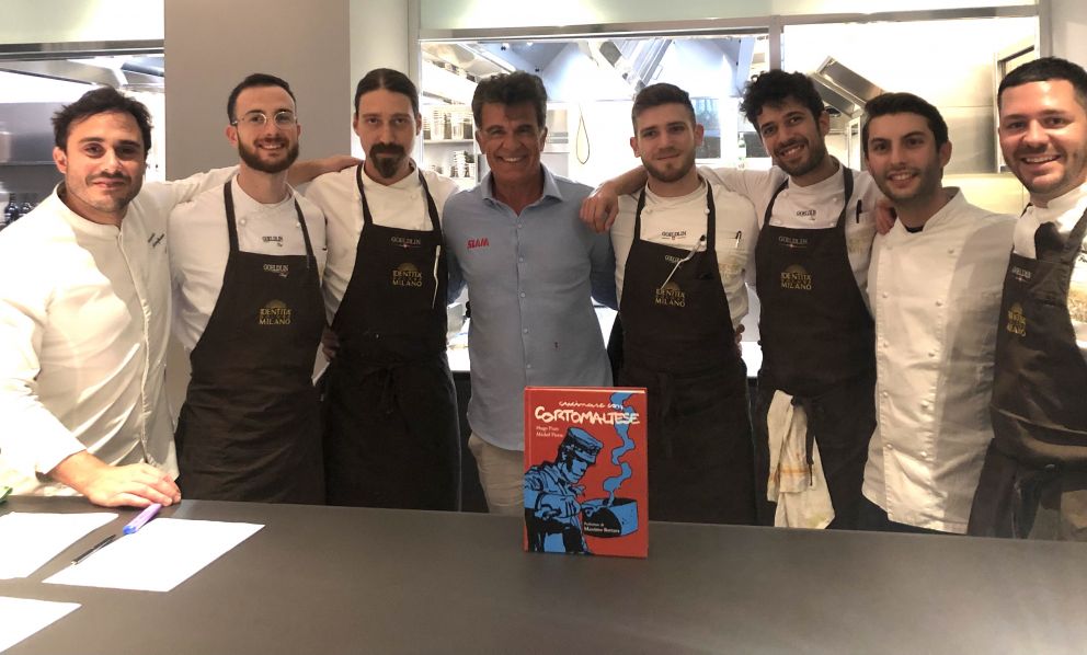 Cosa hanno in comune un libro, Corto Maltese e due cuochi? Semplice: un sogno