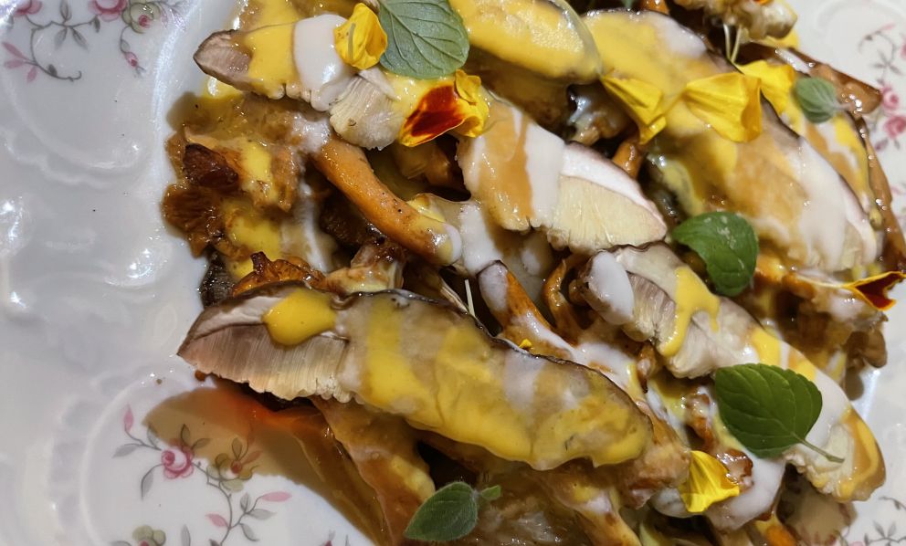 Must have d'autunno in Via Stampa a Milano...e quel piatto di funghi folgorante