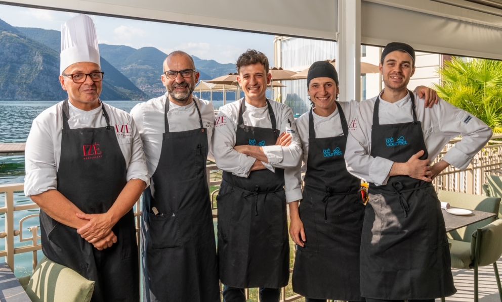 Il Mediterraneo a un passo dal lago, al ristorante Izè