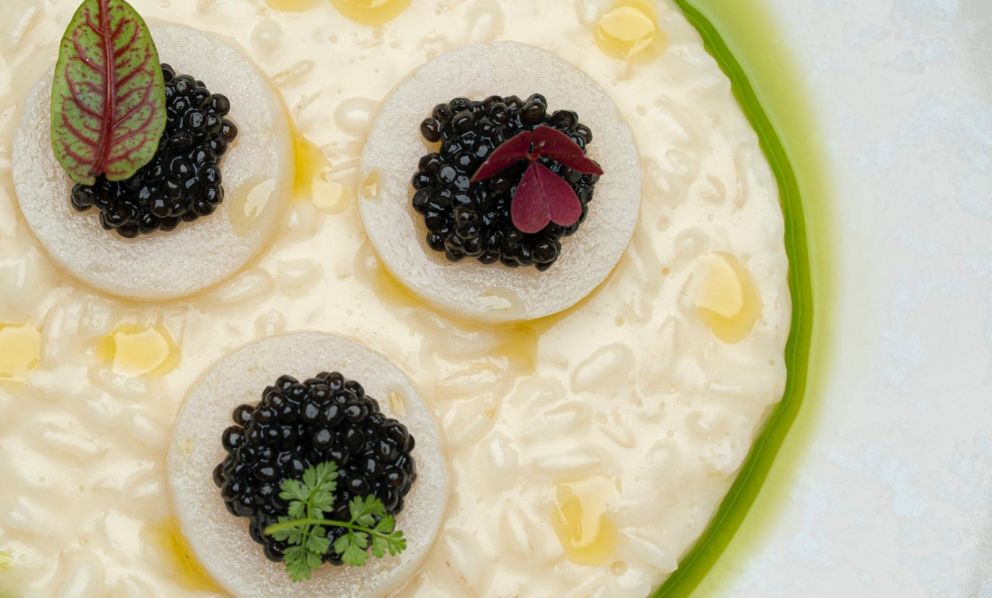 Semplice ma intenso: il Risotto di mare di Federico Sgorbini e Alessio Spinelli