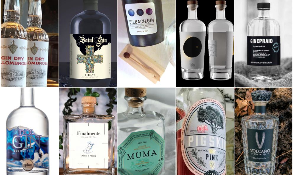 Dieci gin per l'estate. Straordinari, e rigorosamente italiani