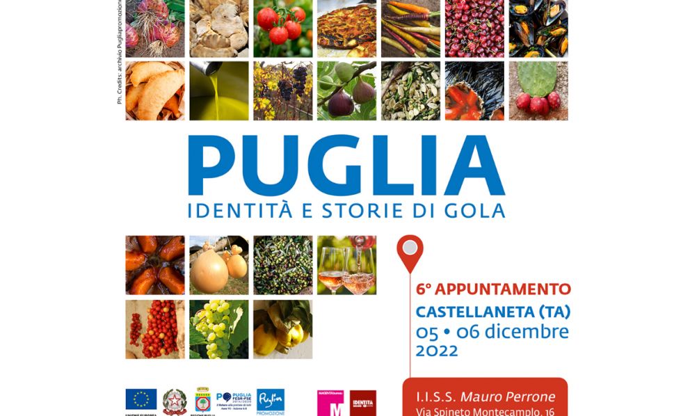 Puglia - Identità e storie di gola, il gran finale è a Taranto con dodici lezioni di relatori prestigiosi