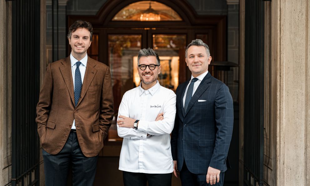 Rocco De Santis approda a Roma: è il nuovo chef del Grand Hotel Flora