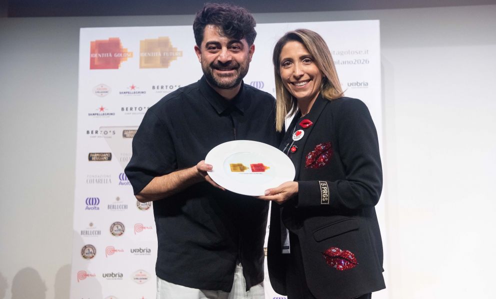 A Francesco Sodano il Premio Creatività in Cucina di Identità Milano 2026