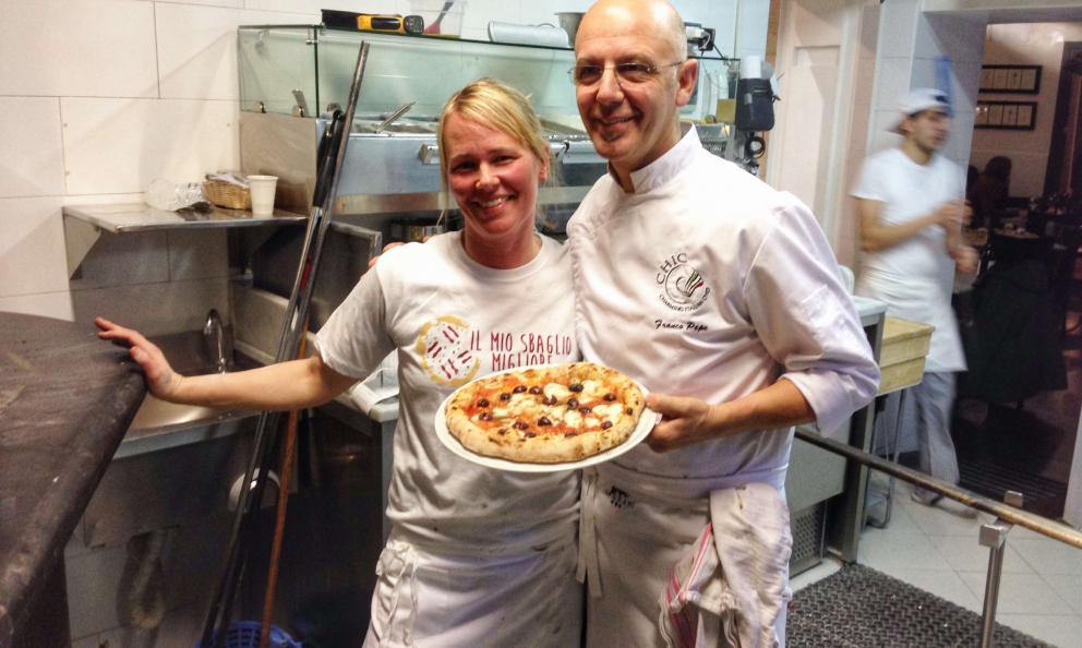 Franco Pepe e Sarah Minnick: incontri di pizza