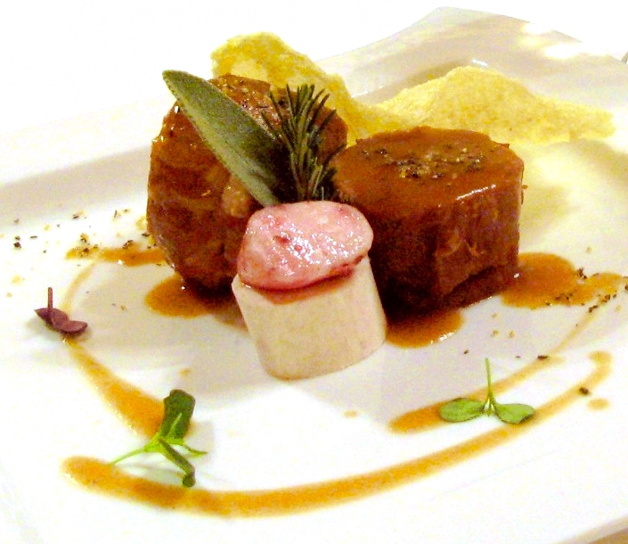 Photogallery






Mario Cornali, Collina, Almenno San Bartolomeo (Bergamo)

Stewed snails from Almenno, fumet of powdered corn from Prato – This dish is the consequence of the meeting with Andrea Togni, a young snail breeder from Almenno. I was inspired by the fact that I had an organic snail farm only two kilometres from home









Antonio Cuomo, Hostaria del Relais San Lorenzo, Bergamo

Dreaming… Cesar salad – We’ve rebuilt a great classic by changing all its textures, with water of Parmigiano, iceberg salad ice cream and confit tomato mousse









Giuliano Pellegrini, Lio Pellegrini, Bergamo

Salad with tripe, tuna, fried polenta, cucumber and white beans from Soragna – Tripe is a dish I wanted to change because I always had a good memory of it. My grandmother Alice made an excellent tripe stew...









Antonio Borruso, Umami, Bormio (Sondrio)

Neve al sole [Snow in the sun] – A dessert uniting saffron, litchi and a white chocolate mousse









Enrico and Roberto Cerea, Da Vittorio, Brusaporto (Bergamo)

Steamed king crab with hazelnut praliné and bottarga – An intriguing and delicious dish, where the white and reddish meat, firm and as sweet as honey, is finely matched by the sapidity of bottarga, much rougher and stronger. All this paired with the fattiness and crispiness of the best hazelnut in the world, the tonda gentile from Cortemilia









Nadia and Giovanni Santini, Dal Pescatore, Canneto sull'Oglio (Mantua)

Mountain potato cream with poached eggs, tuna bottarga, asetra royal caviar and capers – A great dish from Dal Pescatore’s tradition yet conceived and prepared by the new generation in the kitchen, that is to say by Giovanni Santini – photo by Culinaire Saisonnier-Dirk Kerstens









Enrico Bartolini, Devero, Cavenago di Brianza (Monza Brianza)

Risotto Arlecchino – Sauce below, rice on top. A return to the Baroque with a modern interpretation









Daniel Facen, Anteprima, Chiuduno (Bergamo)

Tuna salad with sour egg, purple potatoes and olive oil – It’s like a Salad Niçoise in which the tuna is seared and then cooled in water and ice. The purple potatoes have different textures, in pieces, as a small purée and dehydrated. The tomatoes are confit, the French beans are cooked with ultrasounds, the egg in vinegar and the oil is in a sugar capsule, with anchovies from the Cantabrian Sea









Davide Oldani, D’O, Cornaredo (Milano)

Milanese style apple marrow – Because it represents the tradition of a Milanese “dish” but with the lightness of good modern cooking









Stefano Cerveni, Due Colombe, Corte Franca (Brescia)

Warm spaghetti, scampi, sweet paprika and Calvisius Tradition caviar – Luxury and flavour in a dish full of careful simplicity. The service temperature at 40°C enhances the aromas of and the pleasure to the highest level









Fabio Abbattista, Leone Felice de L'Albereta, Erbusco (Brescia)

Lavarello alla mugnaia, tofeee di cavolfiore e calamondino - This dish is today the most explicit declaration of my cuisine: after 2 years discovering the territory of Franciacorta and thanks to the special relationship developed with <strong>Ferdinando Soardi</strong>, a fisherman in Monte Isola, I chose to give voice to the extraordinary freshwater fish, in this case lavaret









Silvio Salmoiraghi, Acquerello, Fagnano Olona (Varese)

Stewed sturgeon – We love this dish made with sturgeon because it represents the use of freshwater fish in Italy. It’s a version of the sturgeon prepared in Ferrara









Riccardo Camanini, Lido 84, Gardone Riviera (Brescia)

Double buttons with ricotta, anchovies, lemon and turnips – This dish appeared in the menu two weeks ago: it is minimalistic, simple, clean. It offers the classic flavour of ricotta, lemon and anchovies but doesn’t play only with the roundness because it includes the “crispiness” of the turnips. These vegetables, by nature, have irregular fibres; this irregularity can thus be sensed when chewing, and it’s unusual. It’s a double button because it has one slice of turnip below and one on top, and in between there’s the button which is visible – between the translucent slices of turnip – and ready to burst in the mouth









Stefano Baiocco, Villa Feltrinelli, Gargnano (Brescia)

Piglet from Orvieto "alla diavola" – With a cream of wild herbs. The palate is intrigued by the fat and acid notes, the bitter leaves and the spicy touches, the soft and crispy parts...









Fabrizio Ferrari, Al Porticciolo 84, Lecco

Pache Felicetti, grilled scarpette, armoricaine sauce, puntarelle, dried sweet potato and powdered tarragon – Fireworks for the palate lasting all year long!









Alberto Buratti, Koinè, Legnano (Milan)

Rice spaghetti in cagnone – A local classic, cagnone becomes the seasoning for homemade rice spaghetti









Marco Ambrosino, 28 Posti, Milan

Chiajozza – Squilla mantis, oil aromatised with maritime pine tree, sea urchin ice cream, cabbage. A symbol of my origins (Chiajozza is the bay in Procida where I was born)









Vittorio Fusari, Al Pont de Ferr, Milan

Smoked eel from Cabras, daikon, beetroot essence and hazelnut brittle – A recipe from the new menu in which I wanted to enclose my themes. I choose an ingredient, namely eel from Cabras, which comes from sustainable farms, an important form of virtuous economic development. I then use the small agricultural products from the Parco Sud Milano, an agricultural format that is awakening, safeguarding land. Food is the first medicine and daikon is an emblem of this









Viviana Varese, Alice, Milan

Homage to Ángel León - Ángel León, Michelin starred chef from Andalusia, is the only chef in the world to have found the way to extract plankton. I’ve been at his restaurant in El Puerto de Santa Maria, near Cadiz, and his use of plankton when cooking inspired me so this “tribute” was born as a risotto with plankton with a very thick squid broth, a light aioli sauce, garnished with lime and fried squid. I’m proud of this dish because you can taste the sea, and then I discovered a new ingredient I didn’t know: plankton, which in Greek means "vagabond" because it is formed by those organisms that are passively moved by the currents and the waves. When we serve this risotto we used an underplate which is a microscope photo of plankton taken by two marine biologists, brothers Sardet, who are two experts in the field









Matteo Torretta, Asola, Milan

Beef maxi bon with pappa al pomodoro – An evocative dish, with childhood memories and tradition









Hirohiko Shimizu, Basara, Milan

Squid tagliatelle with red prawns, scallops, sea urchins, caviar with olive oil and yuzu juice – I was inspired by spaghetti with seafood. I wanted to make a dish only using raw fish









Guoqing Zhang, Bon Wei, Milan

General’s Zuo Zongtang chicken – A specialty from Hunan. It’s a chicken fried in its skin, seasoned with red chilli pepper (in Hunan they basically put chilli pepper everywhere), tofu marinated in Chinese wine, sugar, salt, abalone sauce and yellow bean sauce. Finally I toss it with sesame oil and garnish it with black sesame









Paolo Pivato, Bottega del Vino, Milan

<em>Cream of peas with burrata, mint and Patanegra fondue</em> – On a crispy and slightly sweet base of sliced toasted almonds, we place the pea cream which adds a velvety feeling. The mint and burrata give a note of freshness, the pea sprouts and the raw peas add a crispiness that recalls the almond base. Finally there’s the Patanegra fondue which gives a strong touch









Luca Pedata, Carlo e Camilla in Segheria, Milan

Le caramelle – Sweets made with ricotta, buffalo milk mozzarella, spinach, melted butter, candied ginger, chips of veal tongue and reduced cream with mace. Totò, sweets and laughter. Naples and its tongues. My grandmother and ricotta and spinach









Elio Sironi, Ceresio 7, Milan

Tamburello made with salmon and duck liver – It’s a daring match of two fats: sea and earth, which are very different elements, though when united they create a unique and delicate flavour; moreover, the citrus fruit zest, the acidity of the goat milk curdle and the slightly spicy sweetness of the mango chutney create an exciting contrast of flavours









Matias Perdomo, Contraste, Milan

<em>Ricchezza e Povertà</em> [Richness and poverty] – A Milanese-style <i>cassoeula </i>yet different. It is linked with the history of Via Meda 2, the location of <em>Contraste</em>, because it is said that a doctor used to live in this house, in the early Twentieth century, who would look after the poor. Once a week, he’d open the doors of his office to cure them and feed them. The dish is composed of a few coins made with gelatine of baked pork shoulder. They are served with a consommé of <em>cassoeula</em> on the side. When the consommé is poured, the coins melt, creating a unique mixture









Carlo Cracco, Cracco, Milan

Prawns from S. Margherita, pistachio from Bronte and turnip with coffee and orange – A recipe conceived with Luca Sacchi. It’s a version of the prawns which we hold very dear and we will probably present at Identità Milano too. North and South are enclosed in a dish from which we will never want to set us apart because it gave us plenty of emotions (for references, ask Massimo B.)









Fulvio Siccardi, Da Noi In del Magna Pars, Milan

Raw amberjack, seasonal vegetables, liquid Grana Padano, perlage of black truffle – Summing up, it’s the right meeting between sea, earth and Italian craftsmanship









Daniel Canzian, Daniel, Milan

Vegetarian savoury petit fours – The dish is composed of different concepts of savoury petit fours, including a broccoli tart, a cauliflower cream puff, a small cannolo with puff pastry and a mousse of parmigiana and pistachio, a Sicilian cannolo with ricotta, olives and tomatoes, cassata, caponata, tomato babà. This idea came from the desire of offering vegetables in a new appearance: fun, tasty and elegant. The goal is to create a selection of small, delicious and light pastries that look nice, taste nice and can suit all the palates of those looking for a surprise









Alice Delcourt, Erba Brusca, Milan

Camomile maltagliati, melted butter, seirass and toasted sunflower seeds – The maltagliati have camomile flowers in the dough, below, we put a cheese fondue. We make the melted butter also using camomile, and we serve this with seirass (a Piedmontese ricotta matured in hay) and toasted and salted sunflower seeds









Eugenio Boer, Essenza, Milan

Tagliatelle "lièvre à la royale" – A provocation, yet a comforting one, following Neoclassicism: a classic of the great French cuisine becomes the most classic Italian first course. A dish finely expressing and characterising my cooking – photo by Bob Noto









Keisuke Koga, Gong, Milan

Spoon Dim sum – It’s a selection of three ravioli: with sea bass marinated with umami, presented with a sea urchin sauce and garnished with a puntarella covered in gold; with smoked scallop and prawn, with an edamame sauce; with wagyū and black truffle, with a sauce of foie gras and duck broth









Andrea Alfieri, Il Chiostro di Andrea, Milan

Ravioli with semolina filled with pork bottaggio served on cabbage and lemon with jus of cassouela – We need to gradually rediscover the recipes from our territory, make them gentler and lighter by playing with ingredients and technique









Andrea Provenzani, Il Liberty, Milan

Tokyo-Milano – Spheres of risotto alla milanese, marrow and gremolata with ginger, sea weeds, coriander, mushrooms and sesame. A classic that has already been done in all sorts of way. This Asian contamination adds a different energy and plurality, I think it is modern and dynamic, but most of all good!









Alessandro Negrini and Fabio Pisani, Il Luogo di Aimo e Nadia, Milan

Raviolo with red mullet marinated with caraway with variegated radicchio from Castelfranco and almonds from Toritto – It’s a brand new recipe. A dish with plenty of sea flavours (we also use the entrails, very fresh), aromatised with caraway and enhanced by the other ingredients: the sweetness of the almonds, the aroma of the mandarin and the slightly bitter flavour of the variegated radicchio from Castelfranco, the freshness and fruitiness of the raspberry vinegar, which acts as a counterbalance for the marine note of the red mullet. It’s a complex dish, given all these flavours and aromas, but at the same time it’s a playful dish too, in which the guest can choose the order in which to taste the different preparations matched with the fish









Pietro Leemann, Joia, Milan

Madre Terra – A soft carrot and hazelnut cake with a beetroot and pea mousse, carrot and orange sorbet and violets from my garden. Good omens for a year full of changes, towards a healthier diet, respecting our dear planet, hosting us, and a renewed friendship with all beings, with one, two or more legs!









Haruo Ichikawa and Michele Biassoni, Iyo, Milan

Ika - Ika is the Japanese word for squid. We thought of making this dish because it perfectly suits the Japanese culinary taste, and it is also a perfect expression of the cutting technique usually used with it. The preparation’s sweetness is due to the so-called "fraying", which enhances its taste









Matteo Fronduti, Manna, Milan

Spaghetti, turnip tops, smoked herring and fresh horseradish – In the menu throughout the winter, or at least until the turnip tops last. Only three strong ingredients full of personality. I’m looking for a balance of strong flavours: managing the contrasts is fun. In the palate, in the end, it’s a pleasant punch. Like fights that bring no wounded









Massimiliano Masuelli, Masuelli San Marco, Milan

<em>Pan fried rice with saffron pistils and marrow jus </em>– A recipe born so as to find a use to the classic leftover risotto that used to be tossed in a very hot iron pan. A “recycled” dish served with a new identity









Giovanni Giberti, Pavé, Milan

Cream of dehydrated peas with cotechino from Piacenza and purple cabbage – A dish for the cold days. To warm you up and get closer to simple things









Cesare Battisti, Ratanà, Milan

Pike in a delicate marinade, its roe, spinach and watercress – Freshwater fish is a very important and precious rediscovery in our menu and listening to the fishermen from Lake Garda explaining how this old recipe was in fact considered a Sunday or festive meal makes you understand how many recipes we still need to rediscover, prepare once again, have people know about and protect as a heritage of national tradition









Matteo Monti, Rebelot del Pont, Milan

Carne – It’s all about the flavour and aroma you get from cooking meat, presented as a pre-dessert. Or a dessert. Or an amouse-bouche. In other words, a jolly









Claudio Sadler, Sadler, Milan

Baby calamari stuffed with dried cod, with crispy panella and radicchio stewed with balsamic vinegar, squid ink – The new dish in one of the temples of Milan’s restaurant scene









Antonio Guida, Seta, Milan

Pigeon fillet with liver royale, black truffle, parsley sauce and lemon balm – I included this dish in the menu only recently, I’m proud to have incorporated my experience on the other side of the Alps, something our guests from Milan appreciate greatly









Fabrizio Ferrari, Terrazza Triennale, Milan

Rustin negàa – I decided to present a traditional recipe from Lombardy









Giovanni Traversone, Trattoria del Nuovo Macello, Milan

Risotto with smoked lard, rosemary and powdered raspberries – I use lard instead of the butter, using it as a sour butter for risotto, the percentage of fat is the same. As a contrast for the smokiness, I use rosemary and for the acidity, on top of the reduced wine and vinegar, some powdered raspberries









Diego Rossi, Trippa, Milan

Chargrilled veal marrow – A dish that reminds me of primitive cooking. It is cooked on embers aromatised with myrtle, and then seasoned with Sarawak pepper and rosemary. It’s a concentrate of flavours, the essence of the animal. To be enjoyed as it is, or spread on a toast of acid bread. A very simple preparation yet full of content - (photo Oak Seed Studio-Marco Varoli)









Roberto Conti, Trussardi alla Scala, Milan

Artic char, butter and sage, its roe and turnip tops – A noble dish, the result of three humble elements (Artic char, its roe and turnip tops). The herbaceous aftertaste of the turnip tops centrifuge juice is a trip down memory lane when I was a child and looked at the fishermen in the countryside in the park of the Ticino river lingering on, waiting to be lucky – photo by Katia Mangone









Felice Lo Basso, Unico Milano, Milan

My risotto alla milanese – A new take on risotto alla milanese. It’s yellow, but without the use of saffron. The rice is cooked with a centrifuge juice of fresh turmeric and carrots. It is then creamed in the classic way and served with a cream of roasted pumpkin, Balfego tuna belly and caviar









Vito Mollica, Veranda del Four Seasons, Milan

Foie gras terrine with gelée with Vermouth di Prato – I’ve always been fascinated by the origin of foie gras, made with duck or goose. I had the pleasure of meeting Gioacchino Palestro which led to the magic poetics of raw materials, of having in Mortara a unique excellence that respects seasonality. In fact, this terrine will be in the menu at Veranda from October till March. Every time the terrine is prepared, we follow the ritual of the mise en place that disappeared in other recipes, while with foie gras I believe you can still sense the elegance and finesse of the chef









Andrea Aprea, Vun del Park Hyatt, Milan

Squid alla diavola, potato, horseradish and sauerkraut – A dish based on a classic preparation such as diavola sauce but trying not to make the spiciness prevail, by contrasting it with the sourness of the sauerkraut and the sweetness of the potato









Wicky Priyan, Wicky’s, Milan

Tonkatsu – That is to say crispy piglet on a cream of white sesame and sweet sake. A dish introduced only a few days ago at Wicky’s









Denny Manzoni, La Piazzetta, Montevecchia (Lecco)

Tagliolini garlic, oil and chilli pepper with misultin, cream of broccoli and toasted breadcrumbs – The initial idea was to make a dish based on the “lake at wintertime"









Michele Mauri, La Piazzetta, Origgio (Varese)

95% Anchovy, green apple and horseradish gelo and a splash of squid ink - 95% because you eat everything except the entrails, that is to say 5% - photo by Gabriele Basilico






