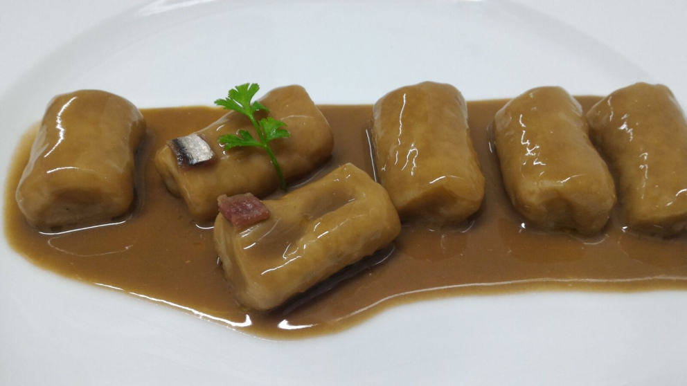 Photogallery






Iside De Cesare, La Parolina, Acquapendente (Viterbo)

Cod, garlic, oil and chilli pepper









Gianfranco Pascucci, Pascucci al Porticciolo, Fiumicino (Rome)

Eel tortelli in a broth of miso and caviar. Lake of Burano, WWF oasis: eel, myrtle and lentiscus. We’re collaborating with the WWF oases to give a "taste" to these places (photo by Andrea Di Lorenzo)









Claudio Petrolo, Claudio Petrolo, Gaeta (Latina)

Sea essence. Raw and cooked elements start an explosion with the flavour of the sea









Marco Bottega, Aminta resort, Genazzano (Rome)

Salmon, green apple and Orient spices. A meeting of sour, bitter, sweet and savoury









Rocco de Santis, Il Vistamare del Fogliano hotel, Latina

Red mullet in bread crust. A snack you can also eat with your hands, enclosing the scents of the South (I’m from Salerno): it’s like biting the sea together with onion, garlic, mint, lemon scents, raisins and pine nuts









Daniele Usai, Il Tino, Ostia (Rome)

Gnocchi with mandarin, with cod tripe and spinach. A historic dish from our menu has just returned in a current version









Gino Pesce, Acqua Pazza, Ponza (Latina)

Candele, cheese, pepper, white fish and courgettes. Created for a project we presented at Expo Milano with the goal of enhancing all the POD products of Lazio









Maurizio e Sandro Serva, La Trota, Rivodutri (Rieti)

Crayfish, roots, tubers, watercress with smoked trout and lake whitefish roe. A concentrate of flavours and lightness: roots, tubers and crayfish are steamed with aromatised water, with vegetable peels and Matcha tea. There’s no salt: the sapidity is giveb by the roe, the smokiness of the trout and the minerals in the vegetables and in the watercress, picked from our brook









Andrea Fusco, Giuda Ballerino, Rome

Venison sirloin with its jus and hibiscus, caramelised onions with blueberries and pistachio wafer. Serving a rich and lean red meat that is rarely served in this season









Cristina Bowerman, Glass Hostaria, Rome

Pasta and potatoes. Four different types of potatoes, with 4 different cooking methods, from mashed to crispy. Inspired by Bottura’s Compression of pasta and beans 









Anthony Genovese, Il Pagliaccio, Rome

Oyster, beetroot and coffee, snow of burrata. A journey across different scents, temperatures and textures









Francesco Apreda, Imàgo dell'hotel Hassler, Rome

Tandoori duck breast, cocoa earth and dried apricots. My personal take of a great classic from a continent I’m very fond of









Arcangelo Dandini, L'Arcangelo, Rome

My cipollata: zita with onion fondant with three spices. Taken from the Renaissance cipollata of Bartolomeo Scappi, the secret chef of 6 popes, who lived almost 30 years in Rome
 









Heinz Beck, La Pergola, Rome

S Campo. It’s the interpretation, with a modern take, of minestrone, made with lyophilisation. Each vegetable is cooked in the most suitable way so as to maintain its nutritional characteristics and then lyophilised. The result is 6, 7, 8 powders which are then put in the dish. The dish is served with scampi breaded with potatoes and soaked in front of the guest with a jus of this crustacean (photo by Janez Puksic)









Alba Esteve Ruiz, Marzapane, Rome

Chestnut cappeletti, raisins, smoked herring and seaweed infusion. Contrasts: the soft chestnut filling and a very persistent flavour, the smokiness and the fatness of the eel, the intense sweetness of the raisins, the sapidity of the seaweed infusion, the crispiness of the pasta...









Marco Baccanelli e Francesca Barreca, Mazzo, Rome

Roasted quails, baked tubers and roots, herb butter. The quails are served in their original shape, without deboning them. Our cuisine is moving towards a greater simplicity, and we can do so even by choosing classic yet not simple techniques









Roy Caceres, Metamorfosi, Roma

Mushrooms, flax brittle, black garlic and cream with Monviso blue cheese. In the seeming simplicity of an ingredient like mushrooms, contrasting textures give life to a dish in which their identity is surprisingly enhanced

 









Davide Del Duca, Osteria Fernanda, Rome

Snails, radish roots, Purgatorio beans, leaves and mustard seeds. A tribute to the material and primordial essence of the “earth” concept









Luciano Monosilio, Pipero al Rex, Rome

Vermicelli creamed in chicken broth, toasted spices and parmesan infusion. This recipe comes from spaghetti creamed in a very normal broth. The spices recall high mountains with the balsamic note counterbalanced by the sweet water of the parmesan. Almost like ramen









Marco Martini, Stazione di Posta, Rome

Steamed raviolo, chicken and broth of roasted potatoes. A meeting of east, west and my mother’s home









Francesco Sposito, Taverna Estia, Brusciano (Naples)

Tortellini with dandelion in a consommé of crustaceans. Introduced only recently, I’m very happy with it because it sums up the course we’ve taken









Vitantonio Lombardo, Locanda Severino, Caggiano (Salerno)

Mela Gras, that is to say mousse of chicken liver with dessert wine in a gelatine of annurca apples on a mixed leaf salad and hazelnuts from Giffoni. Creative and elegant cuisine with local products









Rosanna Marziale, Le Colonne, Caserta

Pasta with tomatoes. Paccheri from Gragnano with three types of tomatoes: San Marzano, piennolo and corbarino made with three different cooking techniques, with buffalo buttermilk






