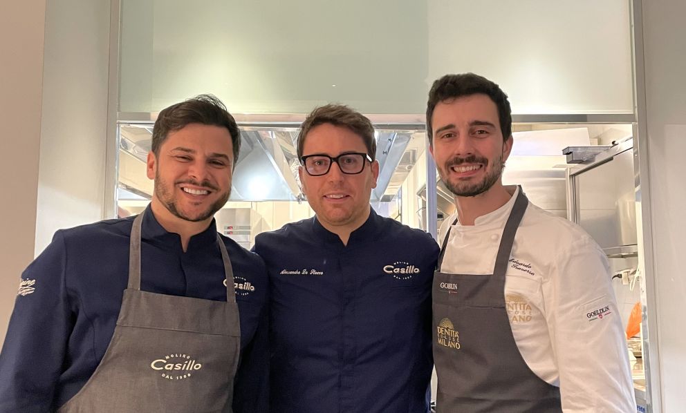 Croccante, al padellino, innovativa: la pizza è sempre una buona idea, specialmente con le bollicine