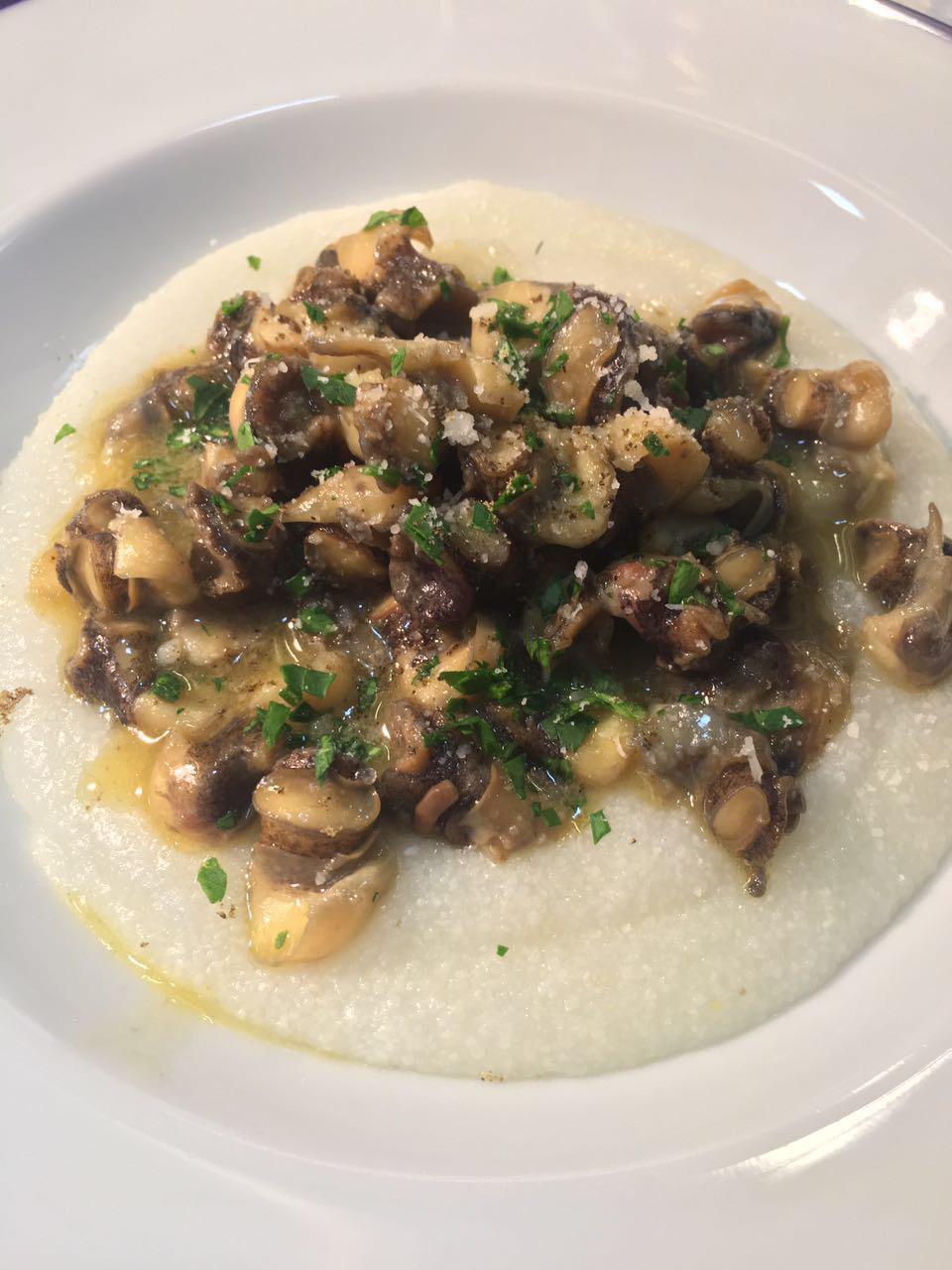 Galleria fotografica






Trippa fritta. Il primo piatto icona del locale









Vitello tonnato. Altro piatto icona









Midollo alla brace. Terzo piatto icona









Uovo morbido, animelle e bietoline all'erba di San Pietro









Ventresca di tonnetto ala lunga alla brace, cipolle agrodolci, capperi e rosmarino









Zucca di Hokkaido in carpione e bagna cauda









Uova di seppia arrostite, tarassaco, cicoria e bottarga di tonno









Baccalà, crema di ceci e cavolo nero









Insalata russa









Cardo gobbo gratinato e uova di aringa affumicate









Terrina di fegatini di pollo, saba e marmellata di cipolle alla menta









Risotto allo zafferano e midollo alla brace









Ravioli ripieni di ricotta di pecora e tarassaco, ricci di mare e erba cipollina









Gnocchi al ragù









Risotto all'aceto invecchiato, tarassaco, cicciolata e pepe nero









Mezze Maniche con pajata









Verdure bollite e bagna cauda









Beccaccia arrosto









Baccalà, lenticchie e pancetta stufata di mora romagnola (autoprodotta)









Granelle di agnello fritte, radicchio di Verona brasato al Valpolicella e salsa al gorgonzola









Frontali di ricciola nel guanciale alla brace, crema di cicerchie e rosmarino









Animelle croccanti, radicchio tardivo confit, cedro candito e liquirizia









Anguilla in carpione al dragoncello









Polenta gialla, salsiccia moretta e verza






