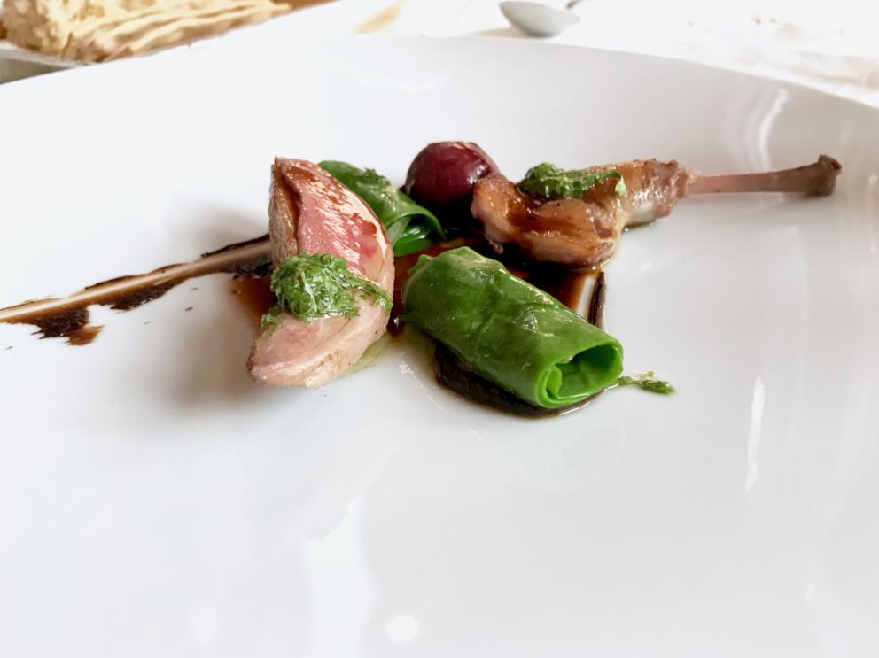 Photogallery






Calamari tagliatelle, potato mousse, seaweeds and wild asparagus. A rigorous, well focused dish: an excellent start









Arancina, lemon, ginger, onion jam 









Tapioca chips, sfincione sauce









Panella chips, wild fennel, lemon granita 









Marinated tub gurnard, beetroot, passion fruit, peaches, asparagus sauce and seaweeds. A great dish, complex and charming









A very good new take on polpo alla pantesca: Roasted octopus, sea asparagus sauce, French beans, potatoes, onions, bean chips and laurel 









A new, rich and delicious dish matching mullet with sfincione: Marinated and fried mullet, baked tomato, onion bread, olives, bisque, quinoa, olive pâté and plankton









Spaghetti garlic, oil, chilli pepper and parsley









Pasta con le sarde Gagini style: seasoned with the cooking water from the potatoes, anchovy colatura from Aspra, toasted bread, pine nuts, powdered anchovies. The filling is made with wild fennel, sultanas, stir fried anchovies






