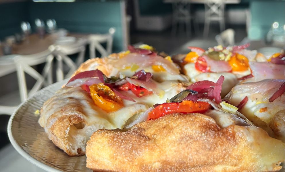 Pizza Al capone della pizzeria Saccharum in Sicilia: ma che bontà!