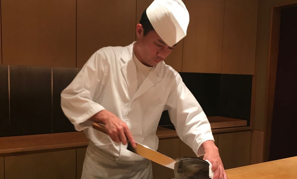 Al bancone di Ootani No Sushi a Tokyo, casa di Takayuki Otani: indimenticabile esperienza omakase