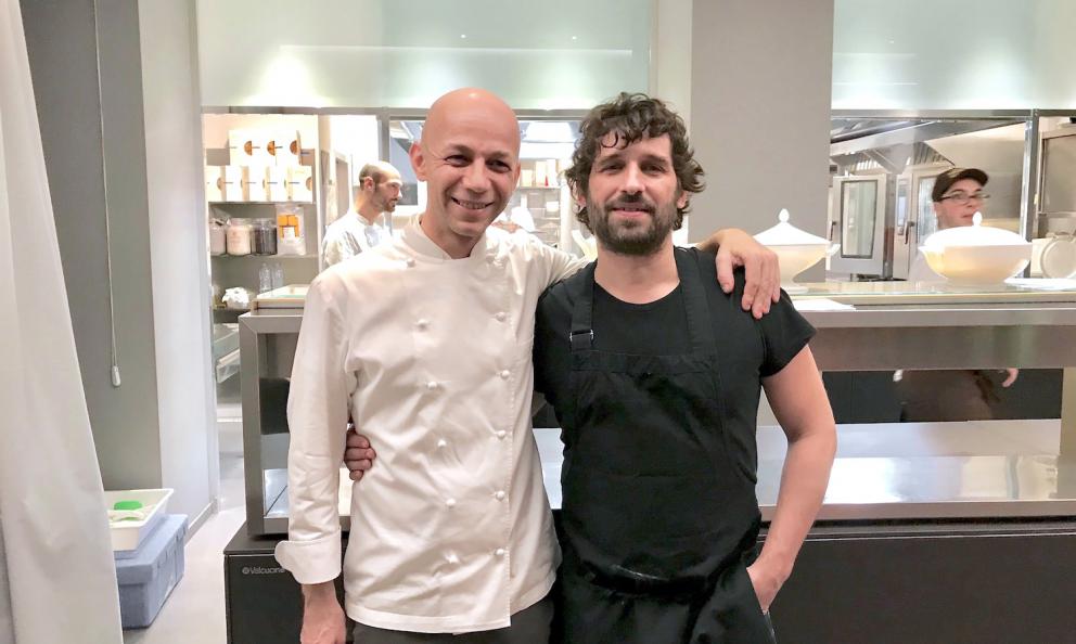 Sono diversi, li abbiamo riuniti: la cena di Riccardo Camanini e Matias Perdomo