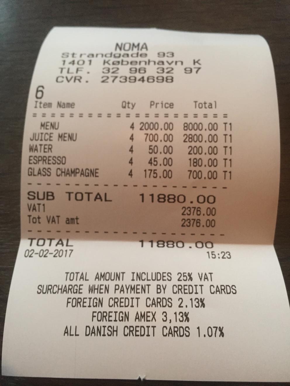 Photogallery






The traditional welcome at Noma: the chefs from the service kitchen greet the guests. In the middle, Italian Riccardo Canella, who will help us describing the last menu in detail (photo gallery by Luca Iaccarino and Gabriele Zanatta)









Warm broth of cloudberries. It’s the last welcome dish at Noma. It’s cold outside but as soon as you sit inside, you get warm thanks to this hot broth made with cloudberries enriched with rhubarb root oil. You dip a bouquet of hay, lemon thyme and mountain pine. Corroborating









Riccardo Canella brings a preview of what will follow









It’s a dish with seafood, including a huge (and alive) king crab, sea urchins and oysters









Apple of the season









Apple of the season. Once you open the shell, many small apple parisienne appear in a juice made with centrifuged, clarified apple scraps, seasoned with verbena and thyme. There’s also a purée of apples fermented in broth. The dish is finished with oxalis flowers, tagete and oil of blackcurrant wood, made by beating the blackcurrant branches with a hammer, so as to extract their essential oils. A very pleasant dish despite its complex idea.

"The first time I saw it ", added Canella, "I was struck because it reminded me of the stuffed apples they used to make at restaurant Bulesca in Selvazzano, Padua, in the early Eighties. Except in that case it was filled with rolls made with granny smith apple and prosciutto from Montagnana" 









Fresh sliced scallop. It’s a scallop taken from the fish tank and shelled a few moments before serving it. It is then sliced, brushed with a reduction of vegetable whipped butter with cucumber centrifuge juice, then reduced, and piso broth (that is to say miso with dehydrated peas).

The technique is the same used for the broth ice-clarification made famous in the Nineties by Heston Blumenthal at Fat Duck: you freeze the broth then hang a table cloth so as to obtain the “pure” part of the liquid. A trick that adds the same satisfying sensation of a meat jus to a vegetable broth. The scallop is finally dipped into a classic mussel broth. An incredible mouthful of seafood and umami









A Winter Platter. Hidden among the leaves, are four edible tastings









He sums up in just one dish 4 snacks that he might would have served separately a few years back. A fun and tasty idea. In detail:

At 6 o’clock: Pear pressed in fermented red gooseberry with fully ripe common sea buckthorn. It’s a rather tart ensemble made sweeter by piso (again miso made with dried peas) seasoned with coriander seeds (supplied by Redzepi’s historic supplier Soren Wiuff). The external thinner leaf is a peel made with chicken broth and beech leaves preserved in vinegar.

10 o'clock: crispy black currant leaf-shaped sandwich, seasoned with yogurt, kombucha, elderberry flowers and red oxalis 

12 o'clock: malt branch with nasturtium leaves, creme fraiche, salt aromatised with pine and ants

4 o'clock: black garlic leaf with salt aromatised with kelp, a Japanese seaweed 









A detail of the malt branch, with well visible ants. At Noma, the study of the aromatic contribution given by formic acid to dishes continues. And even the service acquires elegance: in the past you might have seen ants floating in a few dishes. This is no longer the case









A Tupperware from the "ant library", on the first floor at Strangade









Radish pie. It’s an emblem of the latest menus at Noma. It’s been in the menu for almost a year. In the crunchy disc on the bottom there’s kelp seaweed and a vegetable reduction made with coriander pesto. The radish roses (22, no more, no less) were pressed in beetroot juice. Another formidable tasting









Interns roll the radish roses together, on the top floor at Noma. Loud music and teamwork help making the job less alienating









Natural fermented bread of Øland wheat and hulless barley.  Øland wheat is Danish, with 83% hydration. “Nerd” bread maker Rasmus Kristensen is obsessed with it: even though it could last a week, he bakes it fresh every day for the two services (see the interview on Vice). It has a crispy yet soft crust, and it’s a great progress compared to the early bread making at the restaurant.

The salted butter is instead Norwegian Røros, according to some “the best butter in the world”. One of the most extraordinary pairings ever tasted. We asked for an encore









Cooked oyster and broccoli stems. The oyster is blanched for two minutes and placed on a shell with the edges powdered with salicornia. Between the broccoli and the oyster there are some diced stalks of sorrel. There’s a reduction with kelp seaweed, whisked with butter, thyme and “capers” made with white currants [they’re not real capers but the currants are preserved for a year in 2% salt, like capers). The sauce for the oyster is made with white gooseberries. An artwork, but less convincing than the other tastings









Sea urchin and cabbage. It’s a cabbage leaf pressed with hazelnut oil, filled with sea urchin roe and seasoned with pine vinegar, water from fermented porcini and pickled chanterelle mushrooms. On top, there’s parsley pesto and salt aromatised with pine. It’s a dish that changes greatly according to the season: compared to September, the leaves are now smaller and woodier. Two extraordinary mouthfuls, the result of a rather simple intuition









Sea urchin and cabbage, a detail. Northern sea urchins are creamier than Italian ones. A blast









Langoustine, onion and lavender. The langoustine is the precious one from the Far Oer Islands. The onion is Danish and grilled, steamed in a vacuum bag with Koji oil (blended rapeseed oil with fermented oil) and then grilled again, only slightly, so as to get a golden nuance. The langoustine is instead cooked in its shell, seared in butter at 60°C for 2 minutes, then peeled, cut and served. Rose oil, vinegar made with lovage sprouts and dried lavender complete the picture. The dish is focused on the sweetness given by the onion, which has a similar texture to the langoustine. Very nice









Butternut squash, barley and caviar. The butternut squash is confit in oil aromatised with seaweeds later roasted and placed on top. It is completed with beechnuts, a sauce made with fermented barley and butter and a handful of Finnish caviar. A sweet interlude









Claws and heads of a langoustine from the Far Oer Islands, cut in two. The heads of the langoustine are braised with a paste made with the entrails of the langoustine and a reduction of yeast and thyme and lemon on top. A very pleasing neo-primitive tasting with a strong dose of umami









Steamed king crab and egg yolk sauce. A new take on a classic Japanese dish, learnt in Tokyo and applied in Australia to a snow crab. Global nomadism made Redzepi’s cuisine rounder, less extreme than in the past









In this case, the king crab is steamed and seasoned with smoked salt. The sauce is made with egg yolks marinated in beef garum, a trick that gives a significant sour component to the recipe. Finally, there’s a seasoning made of butter and piso. An interesting depth









Charred greens with a scallop paste. There are plenty of seasonal herbs and vegetables, in this case cabbage, black cabbage, sage, verbena, nettle and the first sprouts of wild garlic. The caramel is made with a purée of fresh scallop, rolled out for 48 hours on a silpat. Once dehydrated, it becomes dark orange. They then blend it, powder it, mix it with bees’ wax and rapeseed oil. Finally they cover the caramel with horseradish juice. Another interlocutory tasting, fun and very much appreciated thanks to the crispiness and the bitter-sweet herbs. Trivia fact: the dish is served with a steak knife. That is to say: herb is the new meat









Roasted Bone Marrow. It’s not the first time they serve grilled bone marrow at Noma, legitimised in fine dining by English Fergus Henderson. What’s new is the way in which they have been serving it in Copenhagen for around one month now: the bone marrow is surrounded by many small plates and garnishes, so guests can enrich it to their liking. A similar idea to what Paolo Lopriore does every day at Portico in Appiano Gentile

 














Among the garnishes that can enrich the bone marrow are pickles, wild mushrooms with beef garum paste, wild herb paste, fresh garlic, leek flower sprouts preserved in salt and salt aromatised with roasted seaweed









Other complements for the bone marrow: to the right, chicken "skin" made with dehydrated jus ("the skin is the best part of a chicken", once Redzepi demonstrated in Belgium) and next to it a vegetal reduction with black garlic









The slices of truffle from Gotland (Sweden) paired with bone marrow are not as strong as those we’re used to. This is why at Noma they add oil aromatised with porcini, aged Danish whiskey and a garum made with Dryad's seddle mushrooms, with a delicate pineapple scent









A dessert of potatoes and plums. Another great emblem of the most recent offer at Noma. Three creams stand out on a sauce of juice and plum aquavit: right to left, a compote of plums (dehydrated in the oven so as to concentrate their aroma), a purée of sweet Danish potatoes and a cream seasoned with plum nuts, which surprisingly recall almonds









Black currant wood ice cream and roasted konini. Also known as "No-Magnum", Noma’s Magnum, unites konini [an ancient Swedish wheat] roasted like coffee, oxalis, a reduction of quince syrup and a few leaves of verbena. Every day the guys sharpen some 200 branches of black currants









Moss cooked in white chocolate. It’s the sweet version of the famous Moss and Cep, a “savoury” dish from the early days. It’s fried musk covered in white chocolate. Next to it, a disc covered in chocolate with powdered liquorice on top (even Redzepi had to surrender to the exotic deliciousness of cocoa)









A note on the beverages: after a welcome glass of champagne (André Belfort Brut 2008, curiously the same tasted the previous night at Christian Puglisi’s Relae), we chose to continue with the juice menu, 6 glasses of variably good organic juices for 700 Danish crowns each (around 95 euros)









There’s a person in the staff at Noma who’s dedicated entirely to the juice menu. The first juice served was apple/pine. Each glass stays on the table for around 3 courses on average. Food and juice pairings are partly designed, partly casual









The apple/pine juice is followed by glasses of green gooseberies/tarragon, rose/redcurrant, red gooseberries/geranium, cabbage/lovage and, in the picture, the eldelflower/spearmint juice paired with the dessert. The drops you can see are made of oil from the black currant leaves






