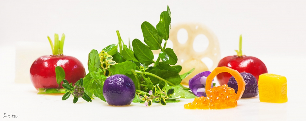 Photogallery






Iside De Cesare, La Parolina, Acquapendente (Viterbo)

Cod, garlic, oil and chilli pepper









Gianfranco Pascucci, Pascucci al Porticciolo, Fiumicino (Rome)

Eel tortelli in a broth of miso and caviar. Lake of Burano, WWF oasis: eel, myrtle and lentiscus. We’re collaborating with the WWF oases to give a "taste" to these places (photo by Andrea Di Lorenzo)









Claudio Petrolo, Claudio Petrolo, Gaeta (Latina)

Sea essence. Raw and cooked elements start an explosion with the flavour of the sea









Marco Bottega, Aminta resort, Genazzano (Rome)

Salmon, green apple and Orient spices. A meeting of sour, bitter, sweet and savoury









Rocco de Santis, Il Vistamare del Fogliano hotel, Latina

Red mullet in bread crust. A snack you can also eat with your hands, enclosing the scents of the South (I’m from Salerno): it’s like biting the sea together with onion, garlic, mint, lemon scents, raisins and pine nuts









Daniele Usai, Il Tino, Ostia (Rome)

Gnocchi with mandarin, with cod tripe and spinach. A historic dish from our menu has just returned in a current version









Gino Pesce, Acqua Pazza, Ponza (Latina)

Candele, cheese, pepper, white fish and courgettes. Created for a project we presented at Expo Milano with the goal of enhancing all the POD products of Lazio






