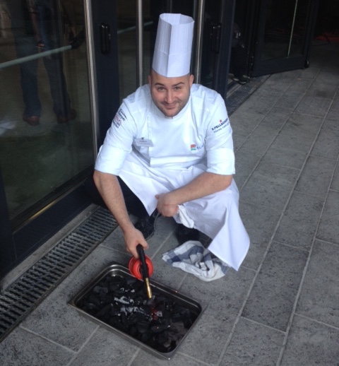 Photogallery






The S.Pellegrino Young Chef takes place in the basement of the Mall, under the Diamond Tower in via Liberazione, Milan








The kitchen area dedicated to the preparation is huge





