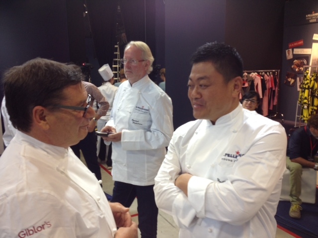 Photogallery






The S.Pellegrino Young Chef takes place in the basement of the Mall, under the Diamond Tower in via Liberazione, Milan








The kitchen area dedicated to the preparation is huge








Outdoor finishes








The twenty candidates competing in the S.Pellegrino Young Chef before the start








River, land, earth, the dish by Swiss Martin Elschner













The Swiss candidate Martin Elschner








Second from the left, Italian candidate Paolo Griffa





