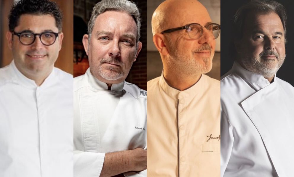 All'Eden di Roma una serata speciale con Albert Adrià, Franco Pepe, Pierre Hermé...