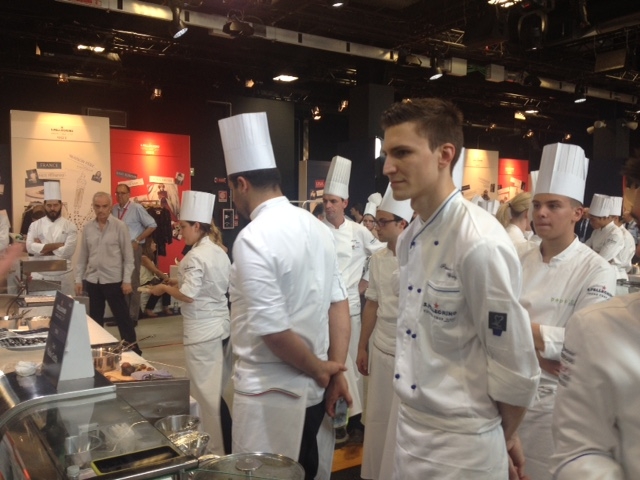 Photogallery






The S.Pellegrino Young Chef takes place in the basement of the Mall, under the Diamond Tower in via Liberazione, Milan








The kitchen area dedicated to the preparation is huge








Outdoor finishes








The twenty candidates competing in the S.Pellegrino Young Chef before the start








River, land, earth, the dish by Swiss Martin Elschner













The Swiss candidate Martin Elschner








Second from the left, Italian candidate Paolo Griffa








MENTORS. Nino Graziano, two Michelin stars in Sicily in the past, now at work in Moscow; Norwegian Eyvind Hellstrøm, the first two stars in Scandinavia (Bagatelle in Oslo, now closed) and Yoshihiro Narisawa (eighth in the World's 50Best)








The dish by American Vinson Petrillo: Squid, chorizo, agnolotti with wagyu cheeks and parsley, emulsion of squid ink








The S.Pellegrino Young chef is fashion too: some of the collections beside the ring with the chefs








The complete jury








Wylie Dufresne, a legend in creative cuisine in America, with stylist A-Morir competing for the same country








Maria José Jordan from Peru, the only woman in the competition 













Unusual dishes








Massimo Bottura and journalist Ryan King of Fine Dining Lovers








Angel Leon of restaurant Aponiente in Andalusia, mentor of the Spanish candidate, with Joan Roca, chef number one in the world according to the World's 50Best, at the helm of Celler de Can Roca in Cataluña






