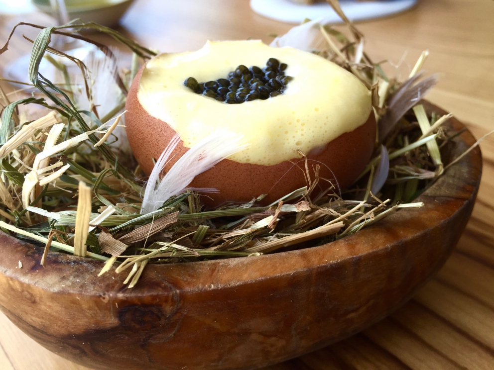 Galleria fotografica






Il primo appetizer: Gelatina di barbabietola e mousse di formaggio di capra









Altri due amuse bouche: Macaron di sanguinaccio e mela verde e Cromesquis di anguilla affumicata, bocconi spaziali









Il primo piatto "dei 10 anni", un best seller: Ostrica Gillardeau (2013) con crema di scalogno, tapioca e declinazione di pera Williams









Insalata di fagiolini (2007) con ciliegie, pistacchi, zucchine trombetta, rucola... Il lusso della semplicità. Oggi la vera opulenza in cucina è poter contare su un orto a 300 metri che ti fornisce vegetali così. Indimenticabile






