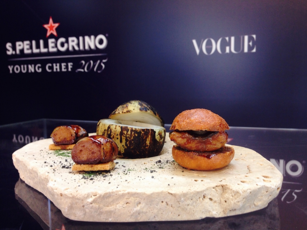 Photogallery






The S.Pellegrino Young Chef takes place in the basement of the Mall, under the Diamond Tower in via Liberazione, Milan








The kitchen area dedicated to the preparation is huge








Outdoor finishes








The twenty candidates competing in the S.Pellegrino Young Chef before the start








River, land, earth, the dish by Swiss Martin Elschner













The Swiss candidate Martin Elschner








Second from the left, Italian candidate Paolo Griffa








MENTORS. Nino Graziano, two Michelin stars in Sicily in the past, now at work in Moscow; Norwegian Eyvind Hellstrøm, the first two stars in Scandinavia (Bagatelle in Oslo, now closed) and Yoshihiro Narisawa (eighth in the World's 50Best)








The dish by American Vinson Petrillo: Squid, chorizo, agnolotti with wagyu cheeks and parsley, emulsion of squid ink








The S.Pellegrino Young chef is fashion too: some of the collections beside the ring with the chefs








The complete jury








Wylie Dufresne, a legend in creative cuisine in America, with stylist A-Morir competing for the same country








Maria José Jordan from Peru, the only woman in the competition 













Unusual dishes








Massimo Bottura and journalist Ryan King of Fine Dining Lovers








Angel Leon of restaurant Aponiente in Andalusia, mentor of the Spanish candidate, with Joan Roca, chef number one in the world according to the World's 50Best, at the helm of Celler de Can Roca in Cataluña








<p><b>Griffa</b> waits patiently for his turn (he will be the 17th of the 20 contenders) spying the work of those who come before him</p>








Irish Mark Moriarty at work (The Culinary Counter, Dublin)





