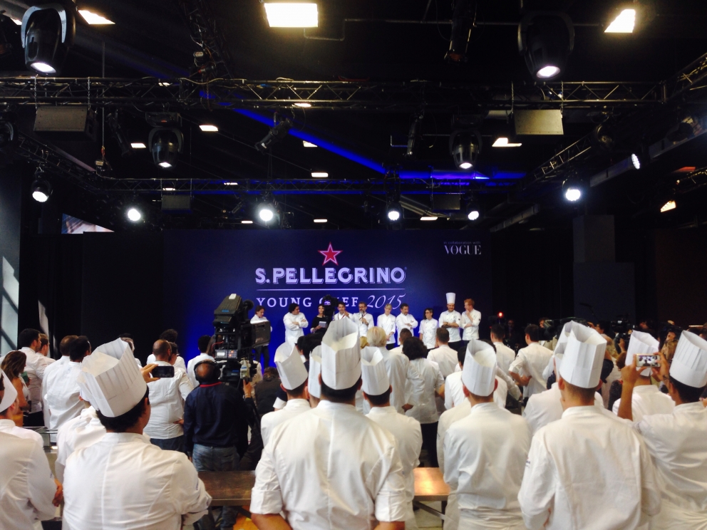 Photogallery






The S.Pellegrino Young Chef takes place in the basement of the Mall, under the Diamond Tower in via Liberazione, Milan








The kitchen area dedicated to the preparation is huge








Outdoor finishes








The twenty candidates competing in the S.Pellegrino Young Chef before the start








River, land, earth, the dish by Swiss Martin Elschner













The Swiss candidate Martin Elschner








Second from the left, Italian candidate Paolo Griffa








MENTORS. Nino Graziano, two Michelin stars in Sicily in the past, now at work in Moscow; Norwegian Eyvind Hellstrøm, the first two stars in Scandinavia (Bagatelle in Oslo, now closed) and Yoshihiro Narisawa (eighth in the World's 50Best)








The dish by American Vinson Petrillo: Squid, chorizo, agnolotti with wagyu cheeks and parsley, emulsion of squid ink








The S.Pellegrino Young chef is fashion too: some of the collections beside the ring with the chefs








The complete jury








Wylie Dufresne, a legend in creative cuisine in America, with stylist A-Morir competing for the same country








Maria José Jordan from Peru, the only woman in the competition 













Unusual dishes








Massimo Bottura and journalist Ryan King of Fine Dining Lovers








Angel Leon of restaurant Aponiente in Andalusia, mentor of the Spanish candidate, with Joan Roca, chef number one in the world according to the World's 50Best, at the helm of Celler de Can Roca in Cataluña








<p><b>Griffa</b> waits patiently for his turn (he will be the 17th of the 20 contenders) spying the work of those who come before him</p>








Irish Mark Moriarty at work (The Culinary Counter, Dublin)








The dish by David Andreas Morera, Spain-Portugal, Smoked roasted eel, onion soup, Hollandaise sauce and pickled onions 








Morarty’s dish: Celeriac baked in barley and smoked hay  























The great Japanese chef Seiji Yamamoto, Japanese mentor, at the helm of restaurant Ryugin 








Dany Stauffacher, organiser of Sapori Ticino, takes a selfie with Cristina Bowerman and Paolo Griffa








The Italian team supporting Paolo Griffa








Tripe and foie gras, Paolo Griffa’s dish








A close up of tripe and foie gras 





