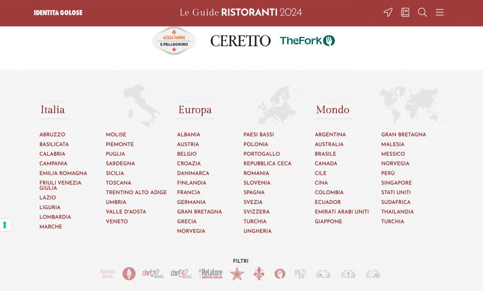 All the 180 new entries in the 2024 Identità Golose Restaurant Guide to Italy, Europe and the World