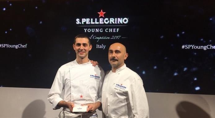 Presenting Edoardo Fumagalli, winner of the Italian S.Pellegrino Young Chef