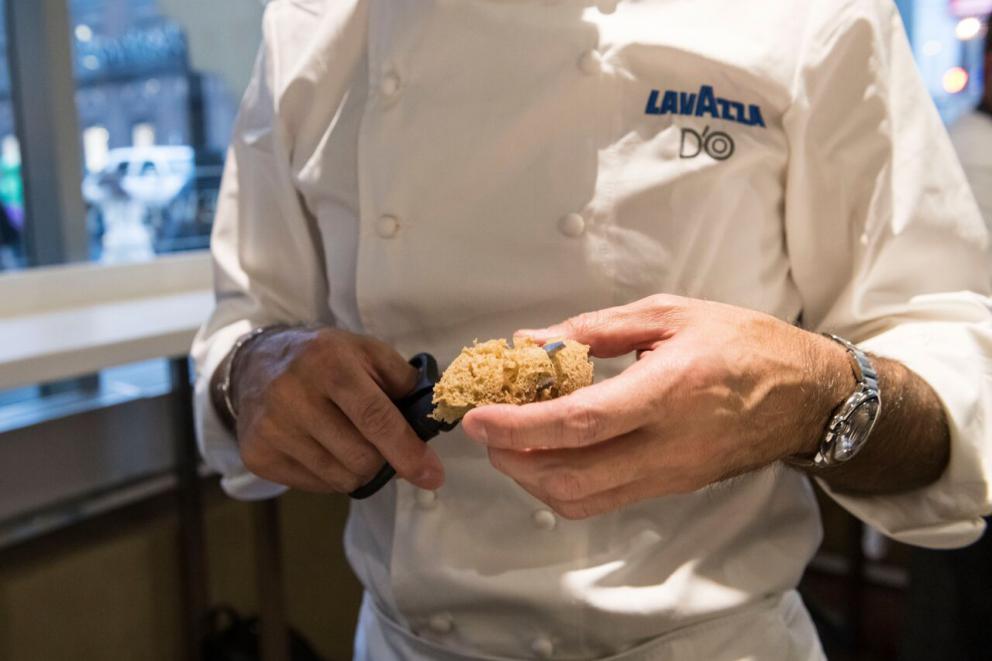 Photogallery














































Caterina Ceraudo and Iacopo Zambarbieri









Susy Ceraudo and her husband Luigi









Razor clams and musky octopus in acquapazza by Michele Carter of Barbara Lynch Gruppo









Agnolotti with stew and brown butter by Michael Schlow, Doretta Tavern in Boston









Suckling pig porchetta by Chris Fischer of Beetlebung Factory in Martha’s Vineyard









White chocolate mousse with licorice and red fruits by Caterina Ceraudo 









Thanks as usual to the sponsors who joined us in the American trip









Berlucchi '61 Rosè














Felicetti (here Fusilloni with a basil emulsion and powdered anchovies by Caterina Ceraudo of Dattilo, in Calabria)






