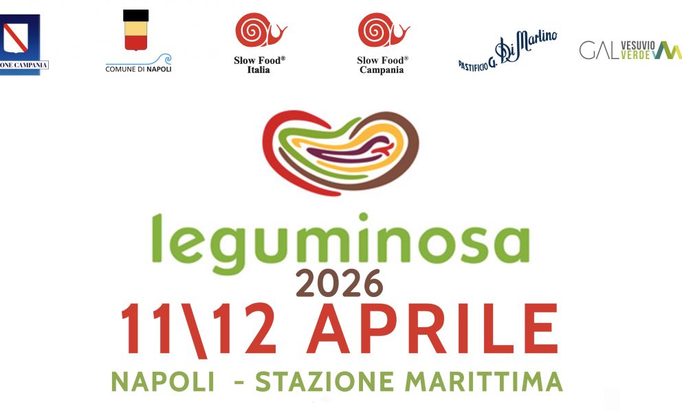 Leguminosa 2026, a Napoli l’evento nazionale di Slow Food