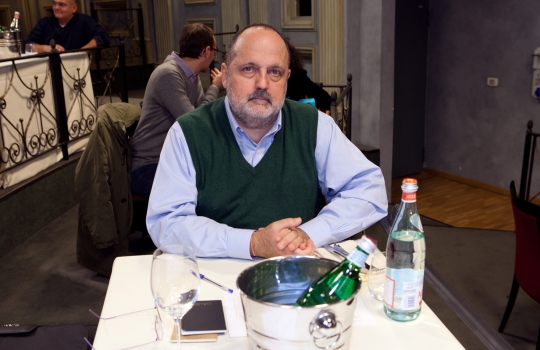 Galleria fotograficaIl Teatro del Gusto, al terzo piano della Citt&agrave; del Gusto del Gambero Rosso a Roma, Il teatro ha ospitato la finale della prima edizione del Premio Birra Moretti Grand Cru.