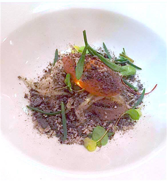 Photogallery






Mario Cornali, Collina, Almenno San Bartolomeo (Bergamo)

Stewed snails from Almenno, fumet of powdered corn from Prato – This dish is the consequence of the meeting with Andrea Togni, a young snail breeder from Almenno. I was inspired by the fact that I had an organic snail farm only two kilometres from home









Antonio Cuomo, Hostaria del Relais San Lorenzo, Bergamo

Dreaming… Cesar salad – We’ve rebuilt a great classic by changing all its textures, with water of Parmigiano, iceberg salad ice cream and confit tomato mousse









Giuliano Pellegrini, Lio Pellegrini, Bergamo

Salad with tripe, tuna, fried polenta, cucumber and white beans from Soragna – Tripe is a dish I wanted to change because I always had a good memory of it. My grandmother Alice made an excellent tripe stew...









Antonio Borruso, Umami, Bormio (Sondrio)

Neve al sole [Snow in the sun] – A dessert uniting saffron, litchi and a white chocolate mousse









Enrico and Roberto Cerea, Da Vittorio, Brusaporto (Bergamo)

Steamed king crab with hazelnut praliné and bottarga – An intriguing and delicious dish, where the white and reddish meat, firm and as sweet as honey, is finely matched by the sapidity of bottarga, much rougher and stronger. All this paired with the fattiness and crispiness of the best hazelnut in the world, the tonda gentile from Cortemilia









Nadia and Giovanni Santini, Dal Pescatore, Canneto sull'Oglio (Mantua)

Mountain potato cream with poached eggs, tuna bottarga, asetra royal caviar and capers – A great dish from Dal Pescatore’s tradition yet conceived and prepared by the new generation in the kitchen, that is to say by Giovanni Santini – photo by Culinaire Saisonnier-Dirk Kerstens









Enrico Bartolini, Devero, Cavenago di Brianza (Monza Brianza)

Risotto Arlecchino – Sauce below, rice on top. A return to the Baroque with a modern interpretation









Daniel Facen, Anteprima, Chiuduno (Bergamo)

Tuna salad with sour egg, purple potatoes and olive oil – It’s like a Salad Niçoise in which the tuna is seared and then cooled in water and ice. The purple potatoes have different textures, in pieces, as a small purée and dehydrated. The tomatoes are confit, the French beans are cooked with ultrasounds, the egg in vinegar and the oil is in a sugar capsule, with anchovies from the Cantabrian Sea









Davide Oldani, D’O, Cornaredo (Milano)

Milanese style apple marrow – Because it represents the tradition of a Milanese “dish” but with the lightness of good modern cooking









Stefano Cerveni, Due Colombe, Corte Franca (Brescia)

Warm spaghetti, scampi, sweet paprika and Calvisius Tradition caviar – Luxury and flavour in a dish full of careful simplicity. The service temperature at 40°C enhances the aromas of and the pleasure to the highest level









Fabio Abbattista, Leone Felice de L'Albereta, Erbusco (Brescia)

Lavarello alla mugnaia, tofeee di cavolfiore e calamondino - This dish is today the most explicit declaration of my cuisine: after 2 years discovering the territory of Franciacorta and thanks to the special relationship developed with <strong>Ferdinando Soardi</strong>, a fisherman in Monte Isola, I chose to give voice to the extraordinary freshwater fish, in this case lavaret









Silvio Salmoiraghi, Acquerello, Fagnano Olona (Varese)

Stewed sturgeon – We love this dish made with sturgeon because it represents the use of freshwater fish in Italy. It’s a version of the sturgeon prepared in Ferrara









Riccardo Camanini, Lido 84, Gardone Riviera (Brescia)

Double buttons with ricotta, anchovies, lemon and turnips – This dish appeared in the menu two weeks ago: it is minimalistic, simple, clean. It offers the classic flavour of ricotta, lemon and anchovies but doesn’t play only with the roundness because it includes the “crispiness” of the turnips. These vegetables, by nature, have irregular fibres; this irregularity can thus be sensed when chewing, and it’s unusual. It’s a double button because it has one slice of turnip below and one on top, and in between there’s the button which is visible – between the translucent slices of turnip – and ready to burst in the mouth









Stefano Baiocco, Villa Feltrinelli, Gargnano (Brescia)

Piglet from Orvieto "alla diavola" – With a cream of wild herbs. The palate is intrigued by the fat and acid notes, the bitter leaves and the spicy touches, the soft and crispy parts...









Fabrizio Ferrari, Al Porticciolo 84, Lecco

Pache Felicetti, grilled scarpette, armoricaine sauce, puntarelle, dried sweet potato and powdered tarragon – Fireworks for the palate lasting all year long!









Alberto Buratti, Koinè, Legnano (Milan)

Rice spaghetti in cagnone – A local classic, cagnone becomes the seasoning for homemade rice spaghetti






